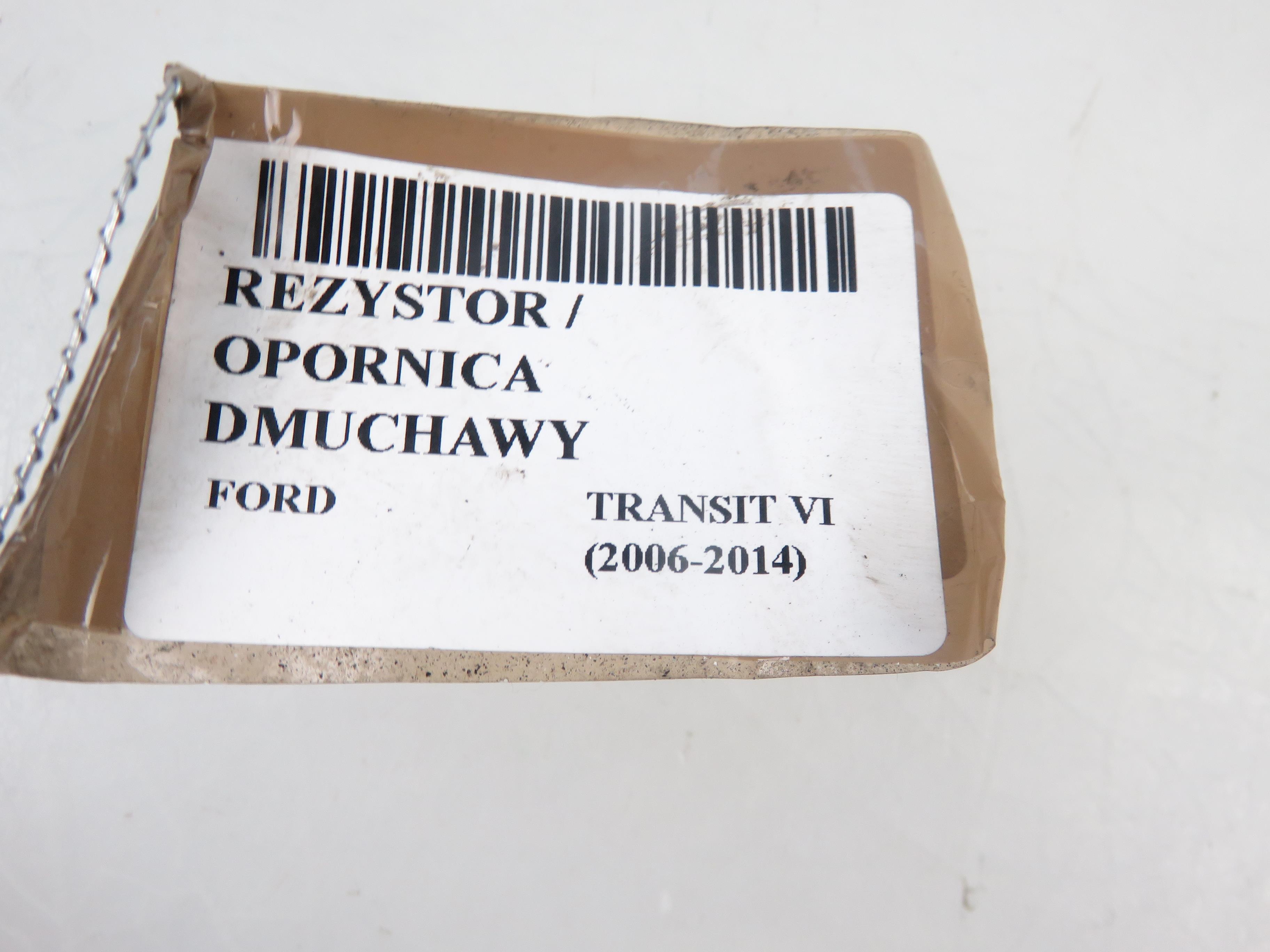 FORD Transit 3 generation (2000-2013) Interior Heater Resistor 3C1H18B647AA 21229271