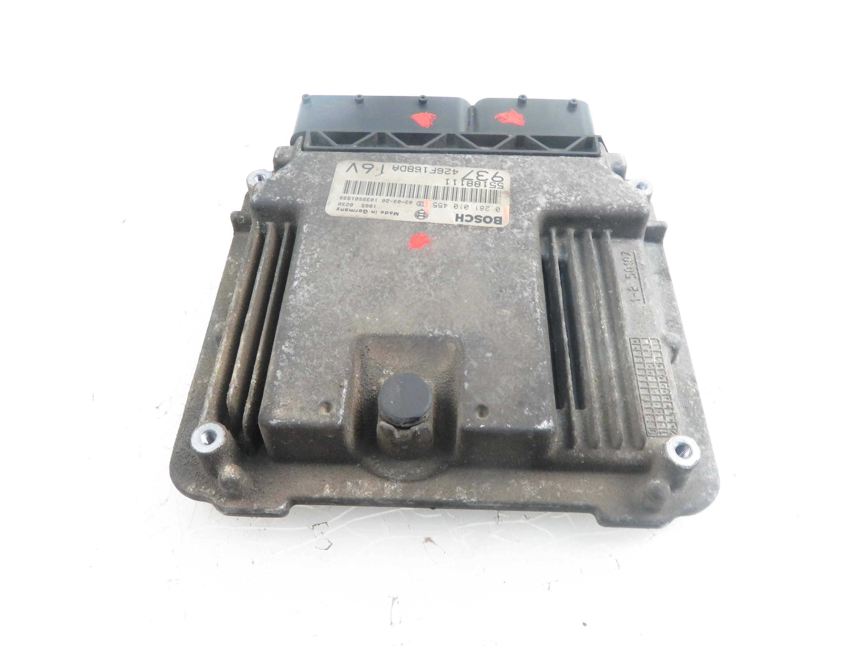 ALFA ROMEO 147 1 generation (2000-2010) Control Unit 0281010455, 55188111 21838114