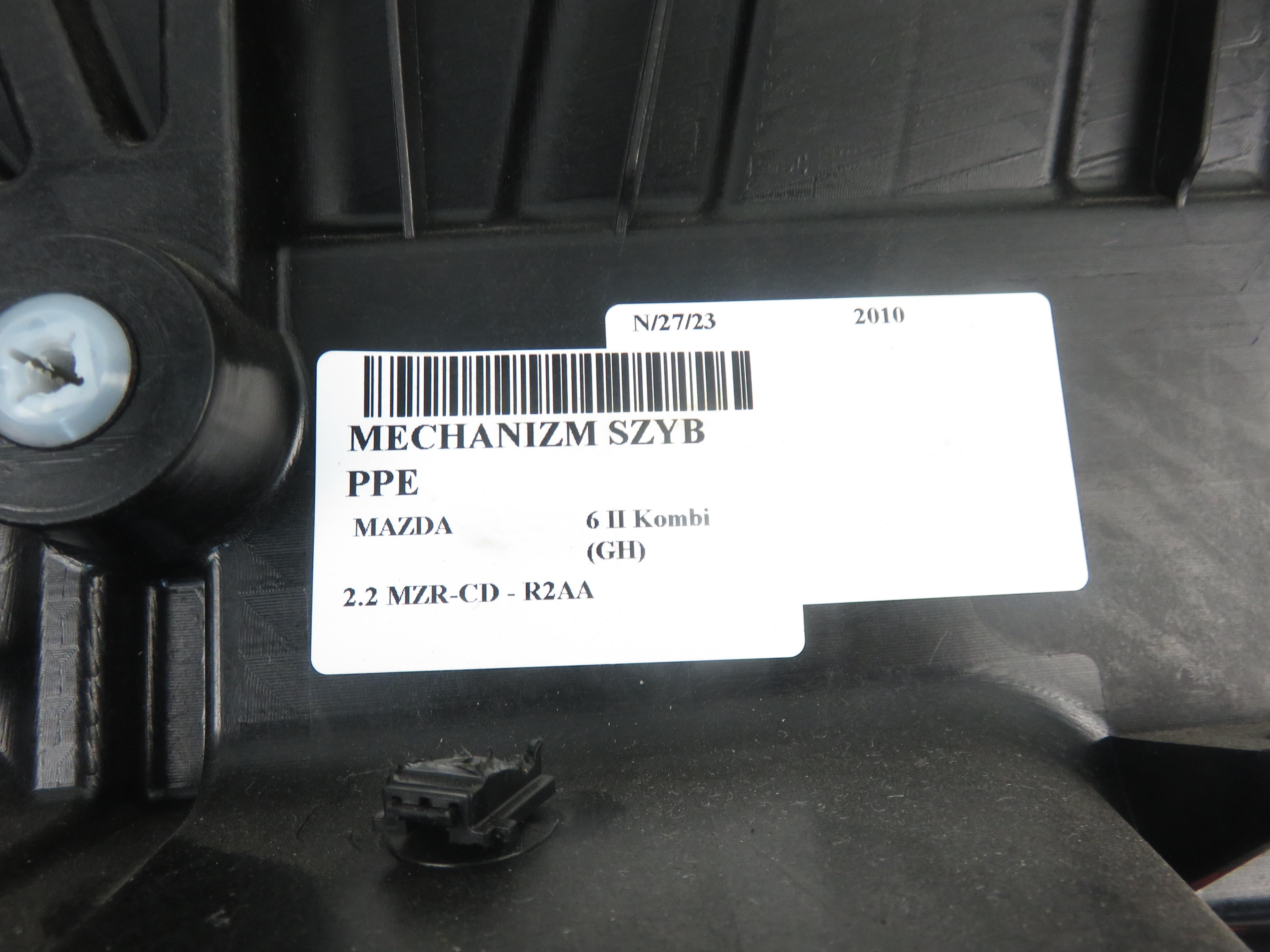 MAZDA 6 GH (2007-2013) Стеклоподъемник передней правой двери GS1D5897X 20781501