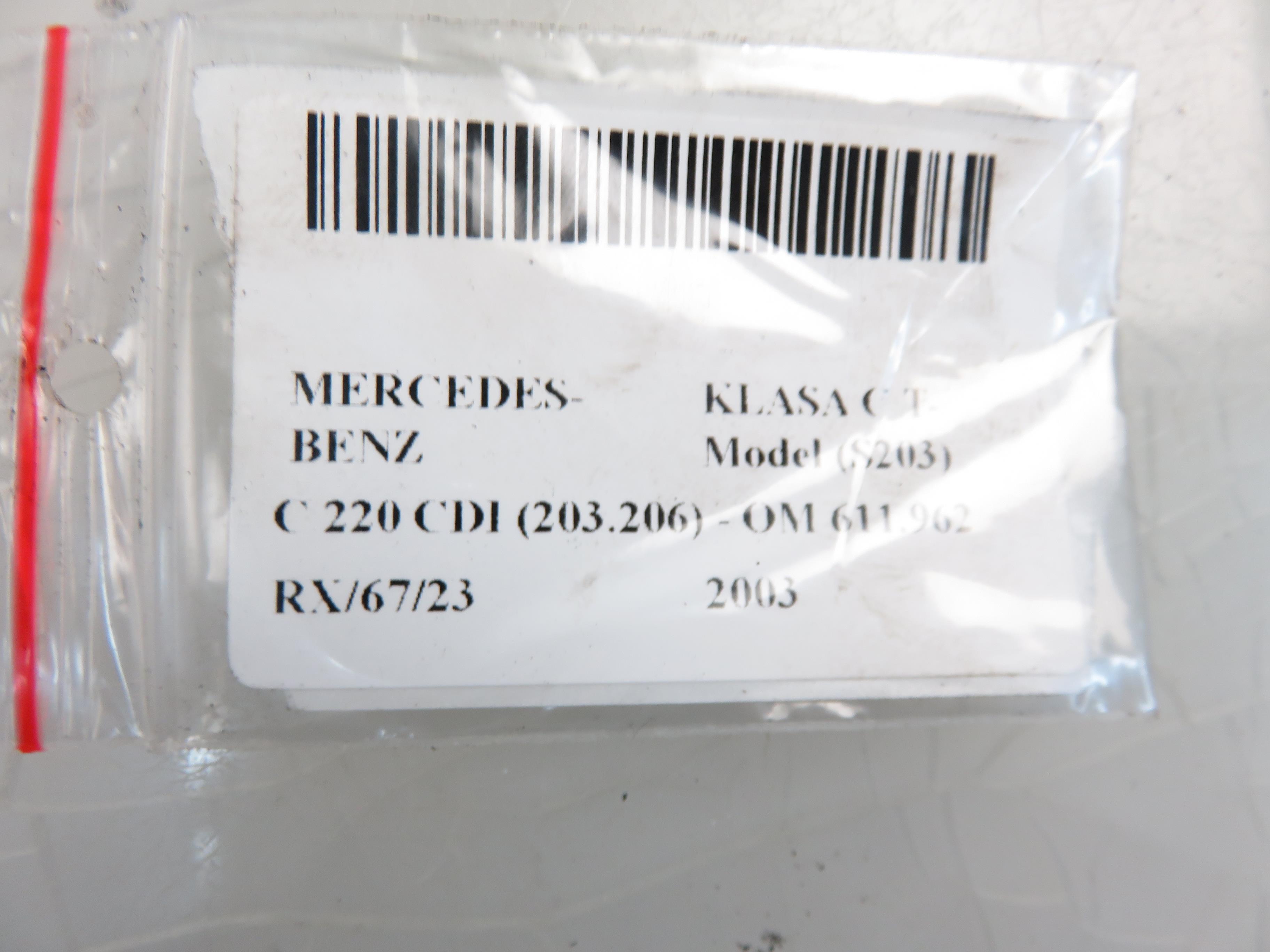 MERCEDES-BENZ C-Class W203/S203/CL203 (2000-2008) Främre vänster motorhuvsfjäderben 2038800029 20781129