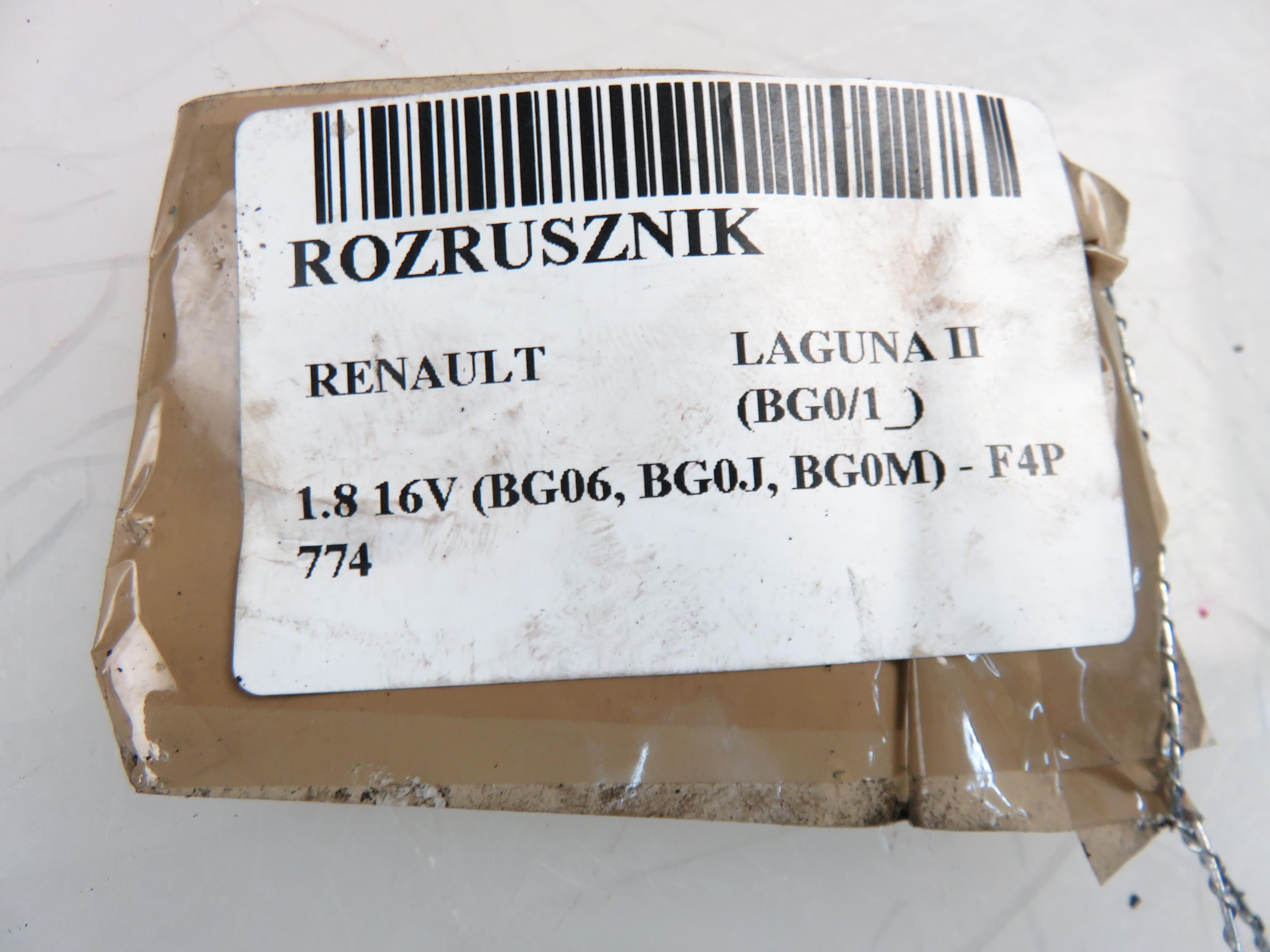RENAULT Laguna 2 generation (2001-2007) Starteris 8200186144, 0001106022 20592167