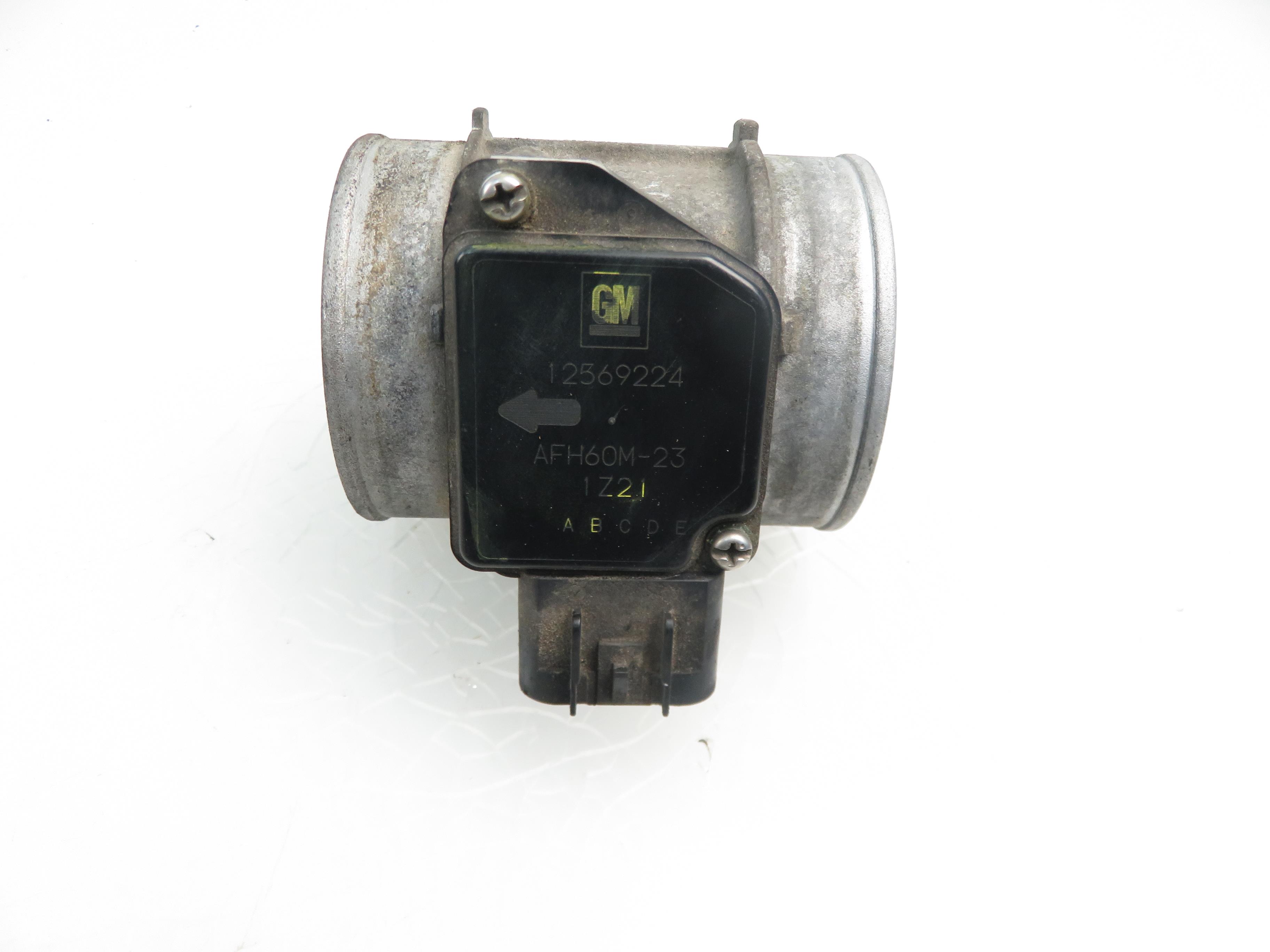 OPEL Vectra C (2002-2005) Mass Air Flow Sensor MAF 12569224, 12576059 21228567