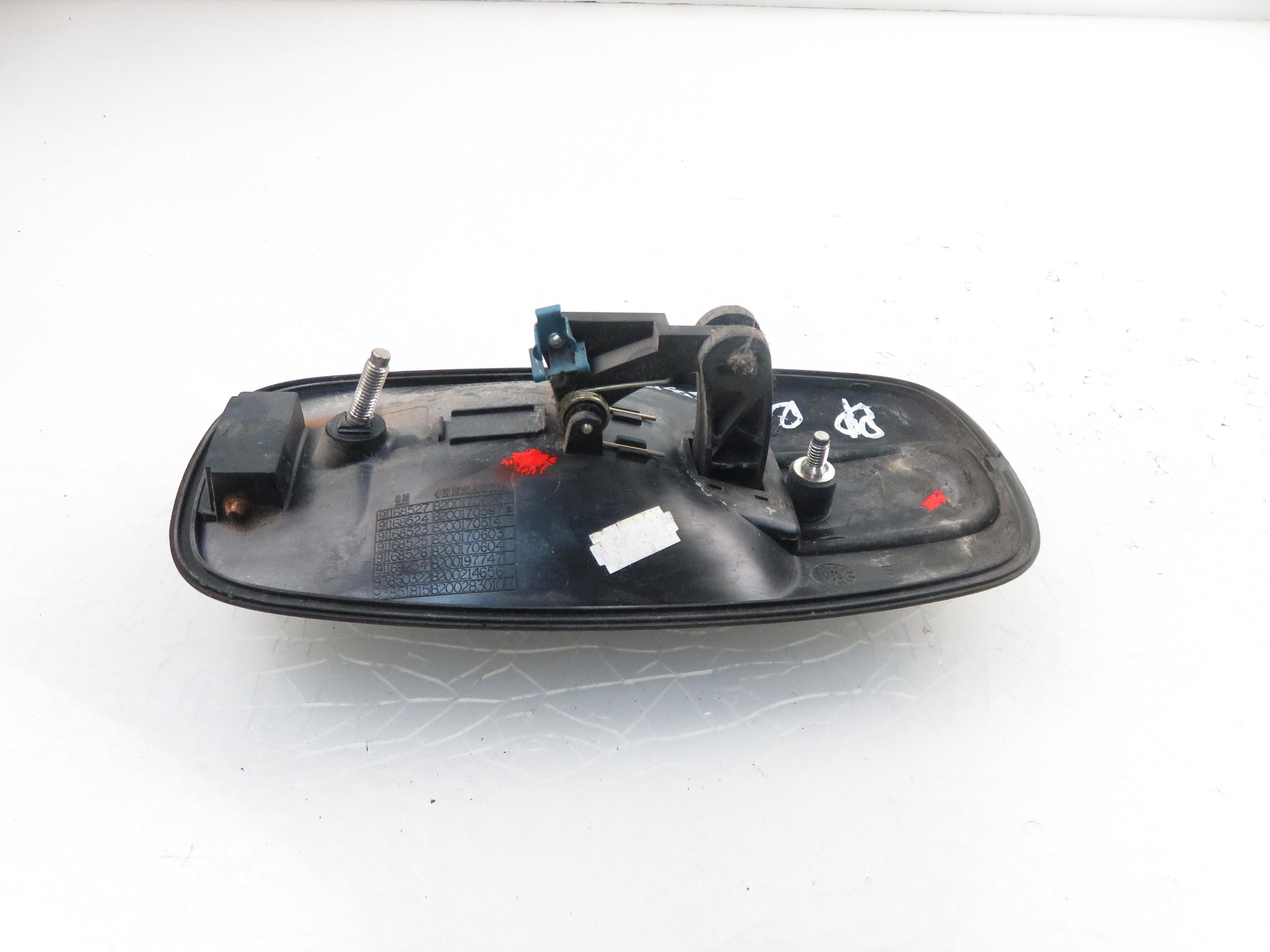 OPEL Vivaro A (2002-2006) Front Right Door Exterior Handle 8200170597,91168524 21231089