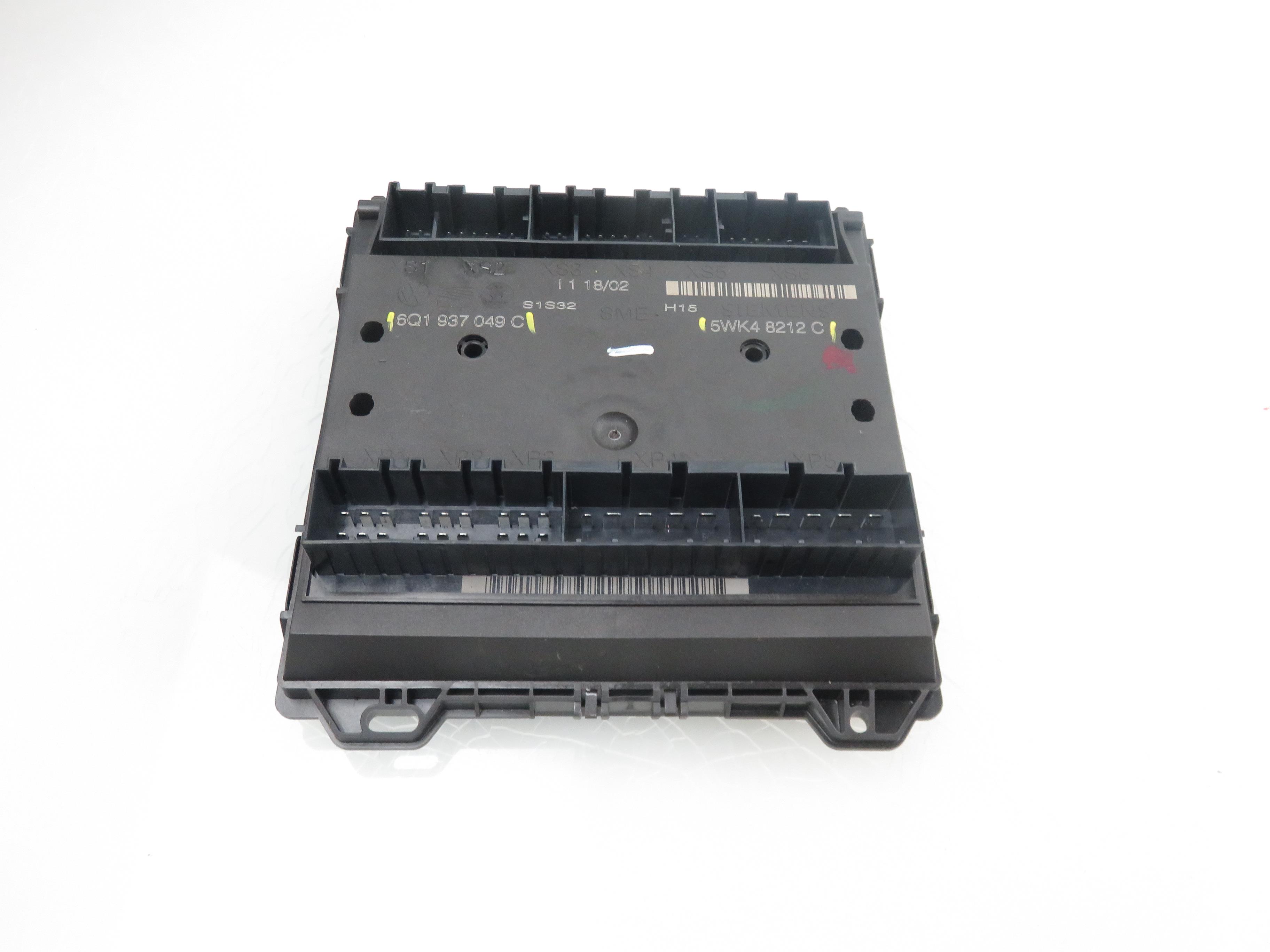 VOLKSWAGEN Polo 4 generation (2001-2009) Comfort Control Unit 6Q1937049C, 5WK48212C 21931489