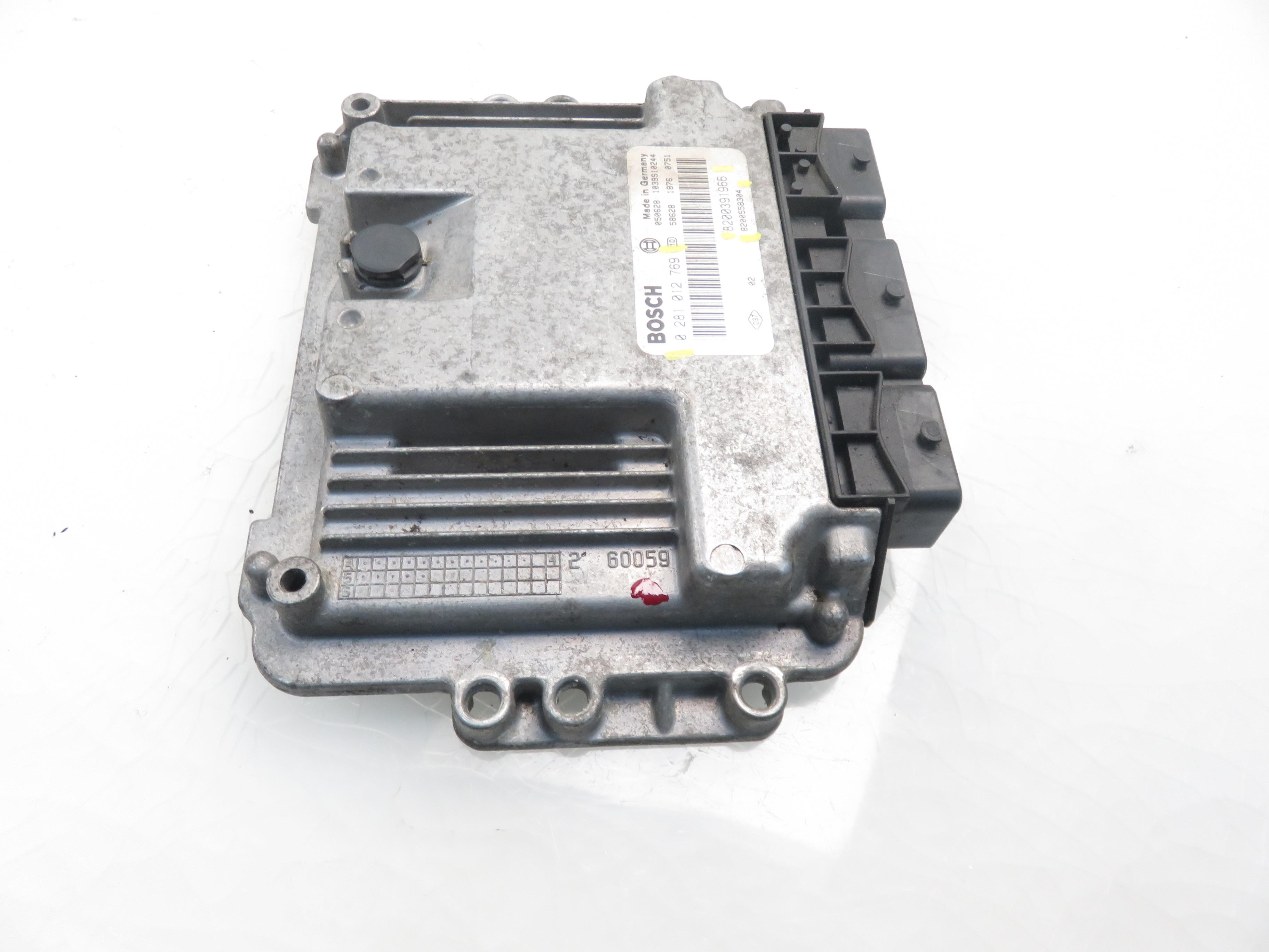 RENAULT Scenic 2 generation (2003-2010) Control Unit 8200558304, 8200391966, 0281012769 21229198