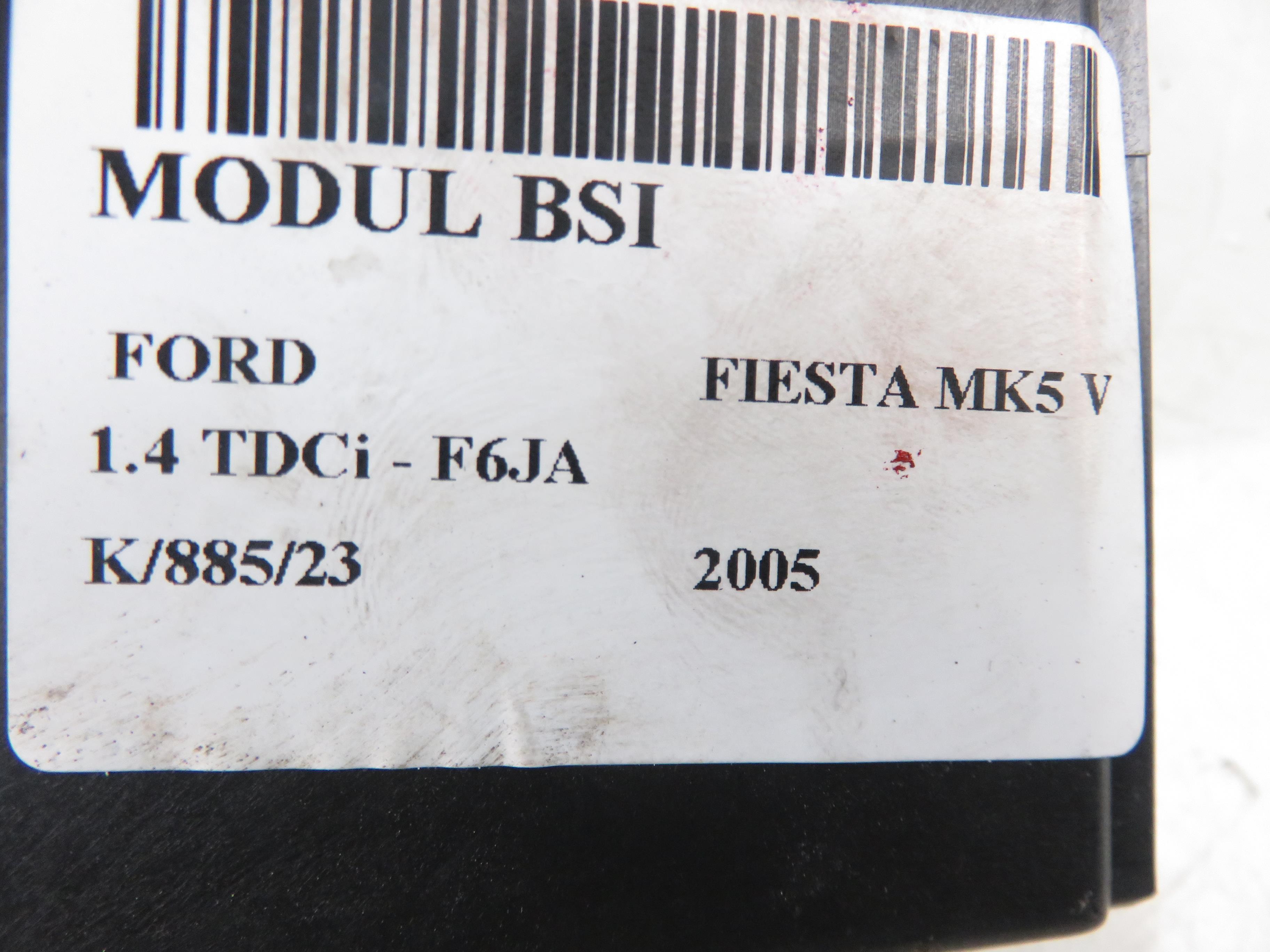 FORD Fiesta 5 generation (2001-2010) Comfort Control Unit 4S6T15K600CB, 5WK48968A 21232376