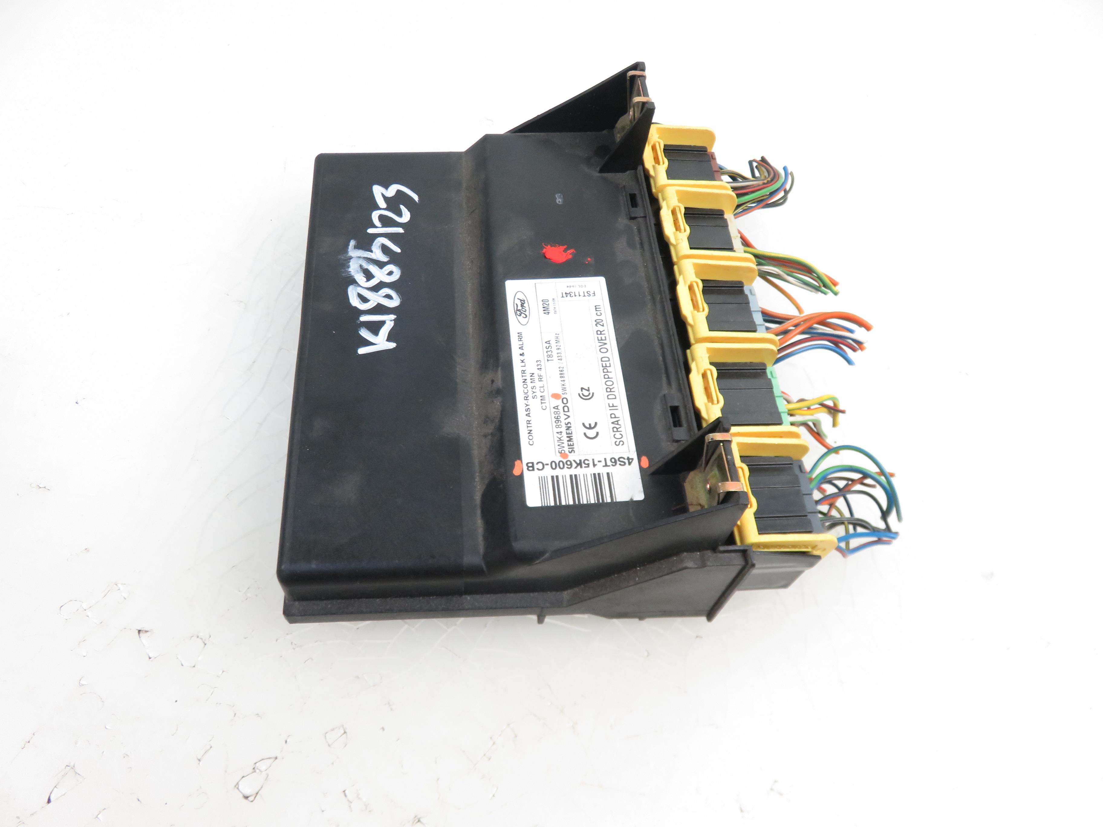 FORD Fiesta 5 generation (2001-2010) Comfort Control Unit 4S6T15K600CB, 5WK48968A 21232376