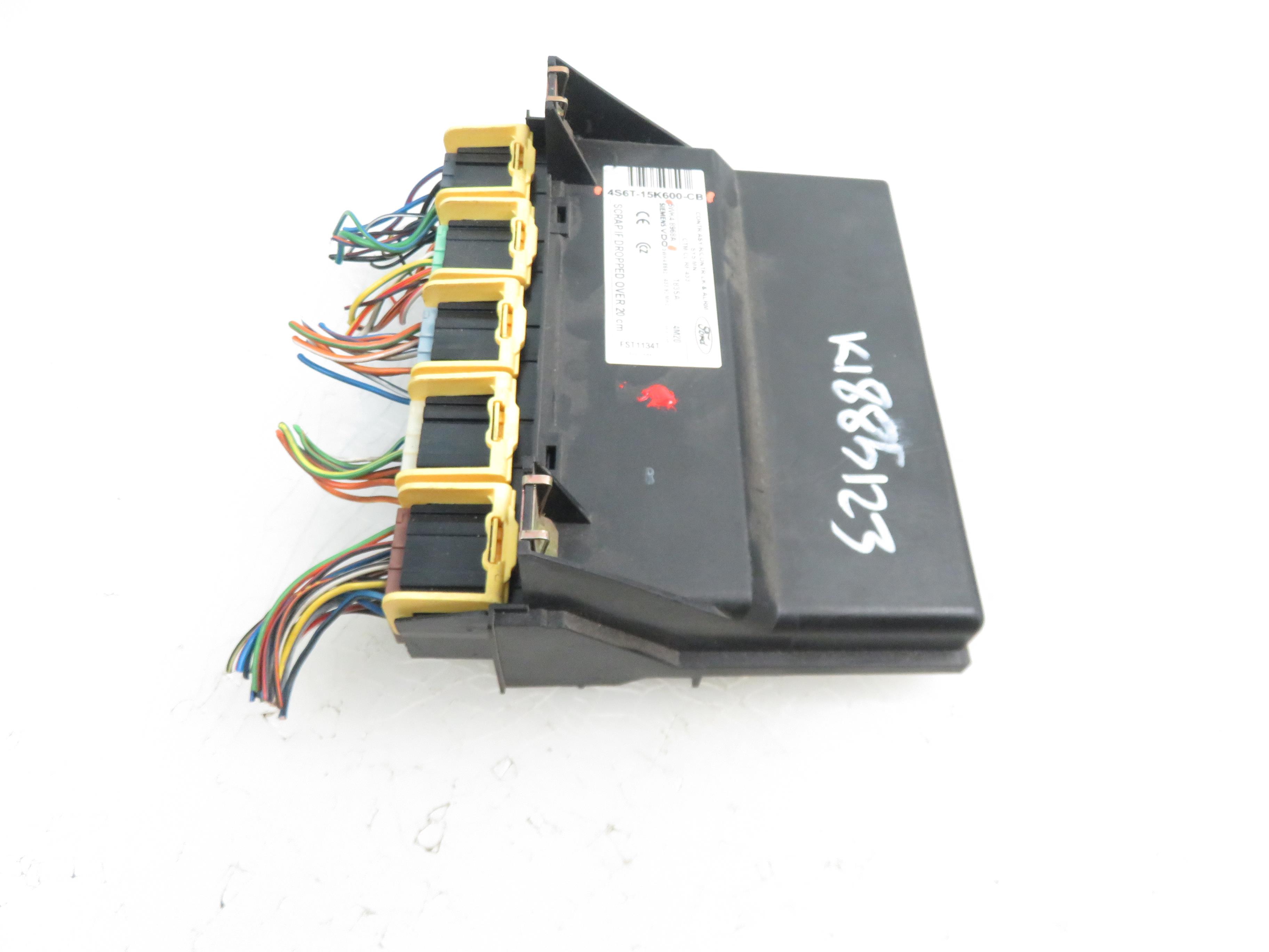 FORD Fiesta 5 generation (2001-2010) Comfort Control Unit 4S6T15K600CB, 5WK48968A 21232376