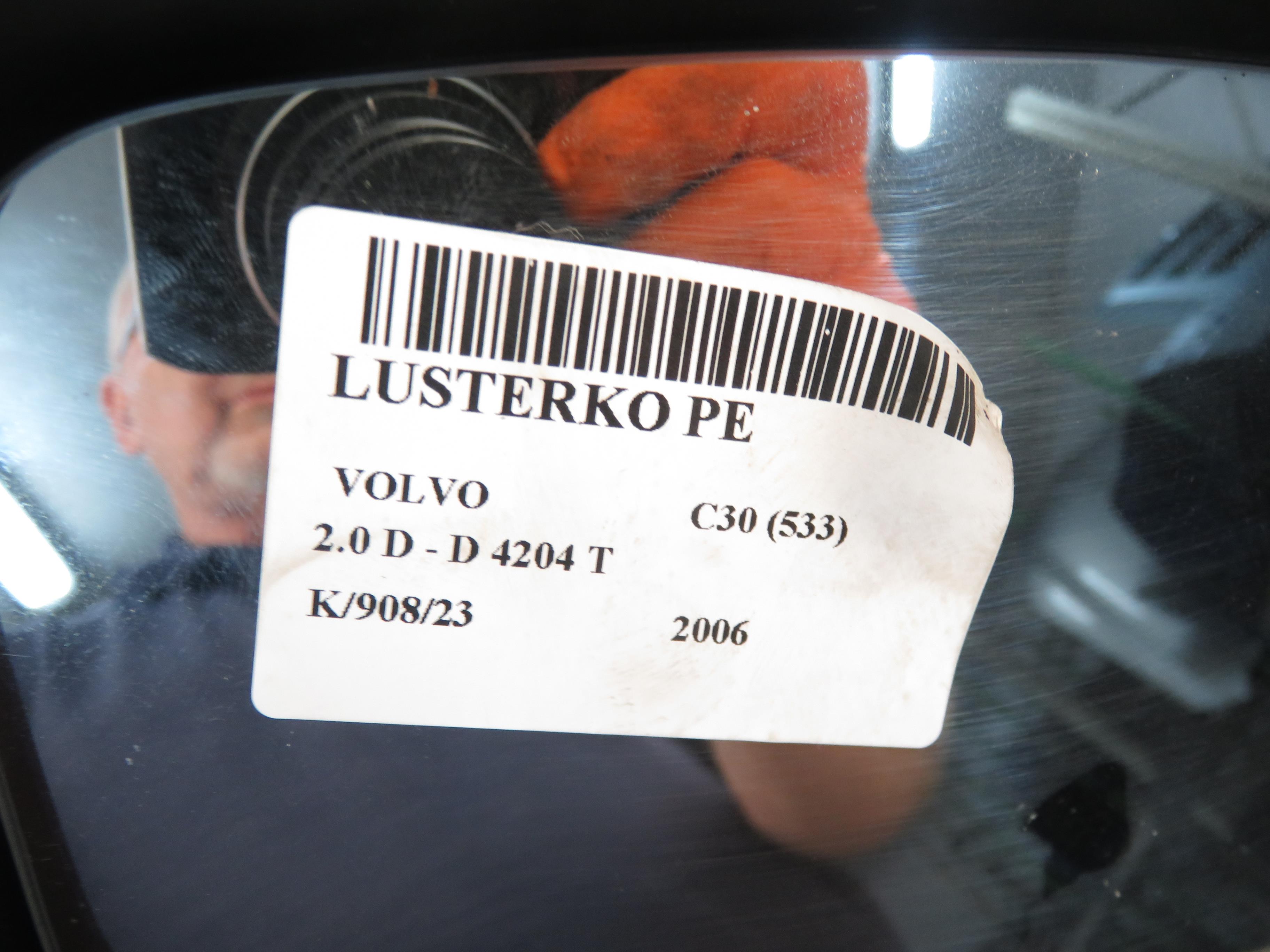 VOLVO C30 1 generation (2006-2013) Rétroviseur latéral droit 30657328 20972734