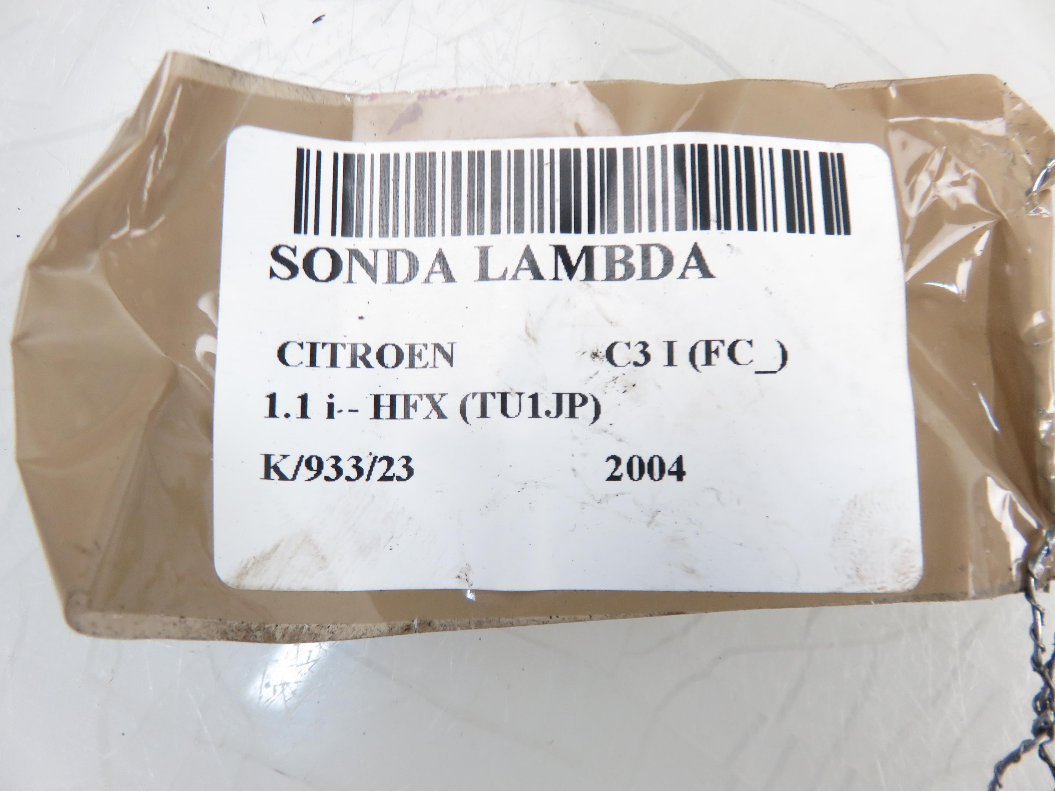 CITROËN C3 1 generation (2002-2010) Lambdaszonda 9636968380 21860245