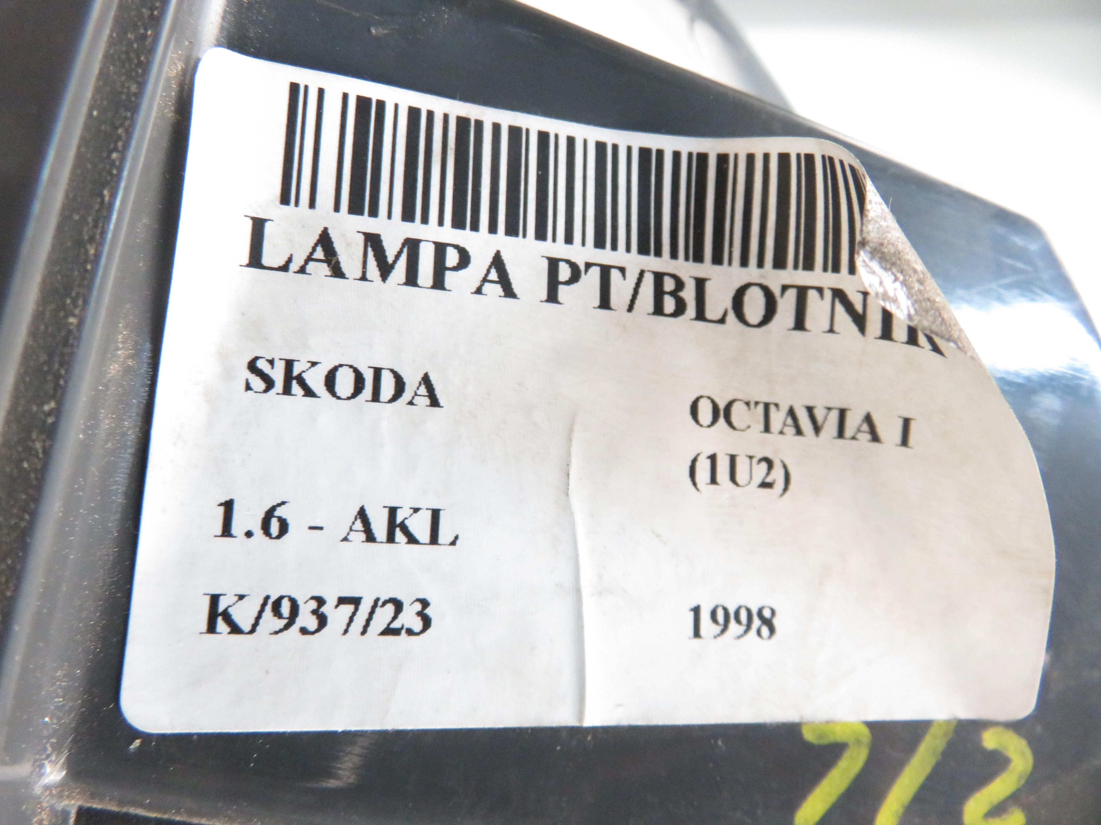 SKODA Octavia 1 generation (1996-2010) Galinis dešinys žibintas 1U6945112 21233065