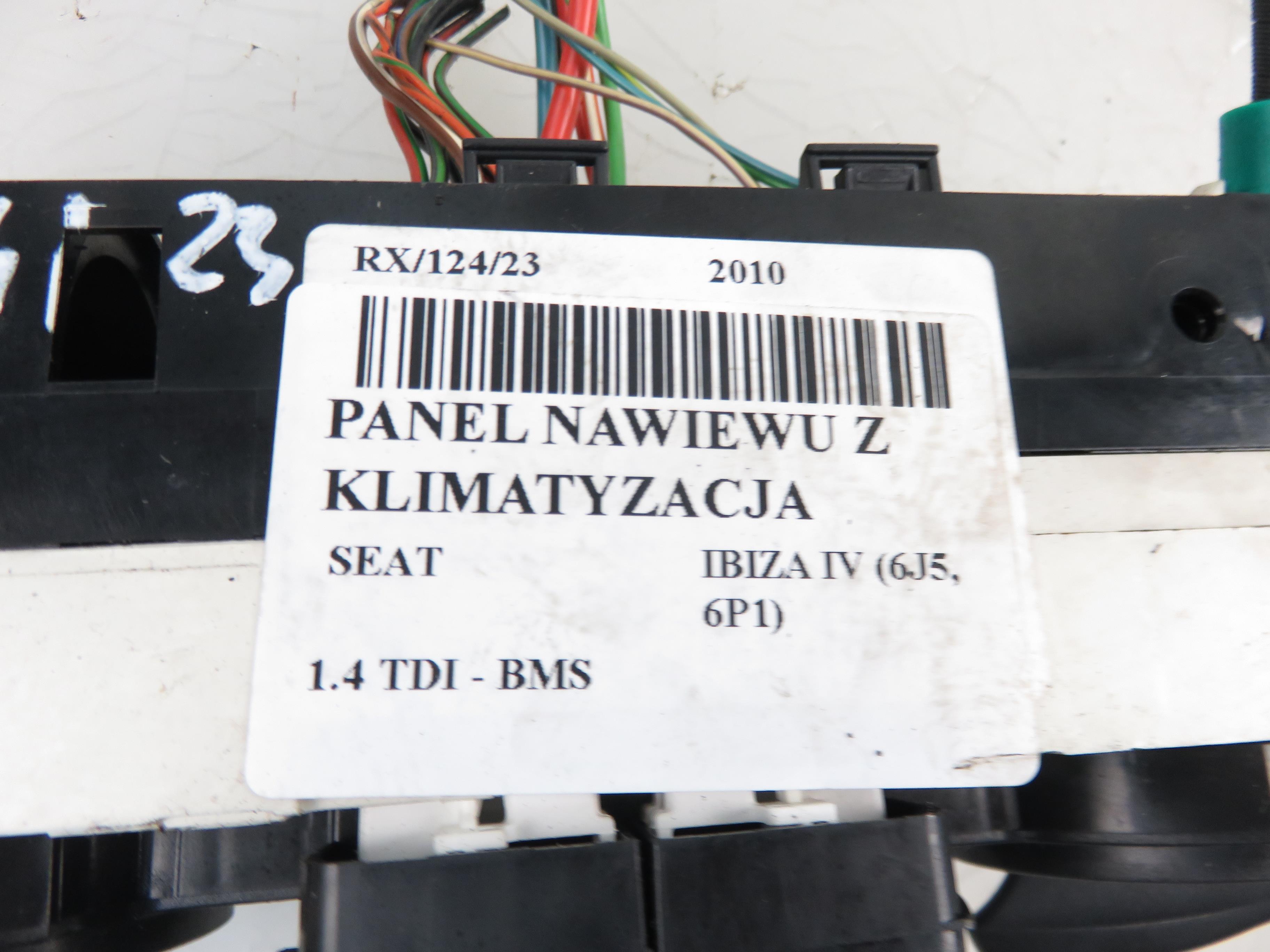 SEAT Ibiza 4 generation (2008-2017) Unitate de control al climei 6J0820045 21228438