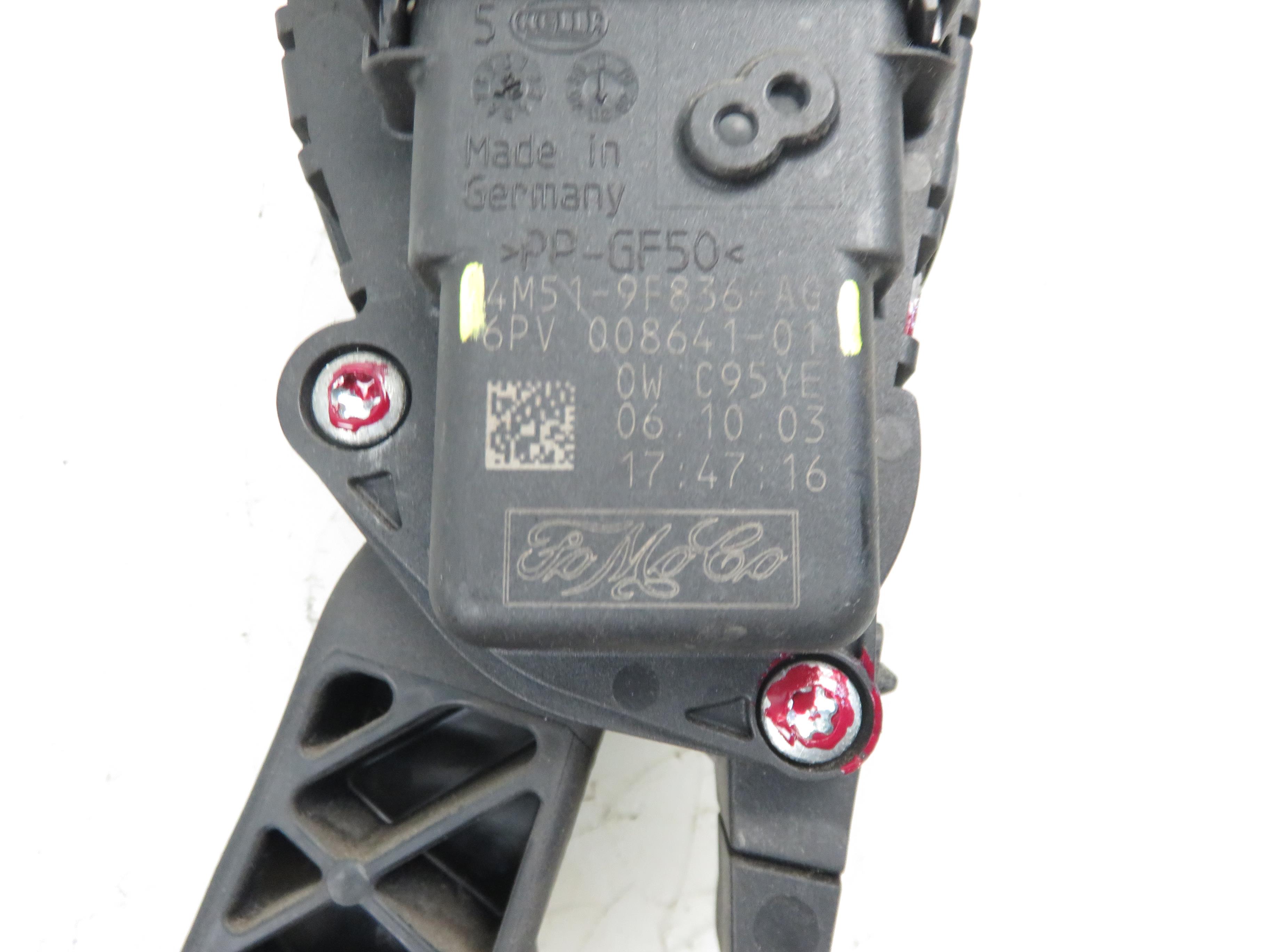 MAZDA 3 BK (2003-2009) Педаль газа 4M519F836AG,6PV00864101 21351713