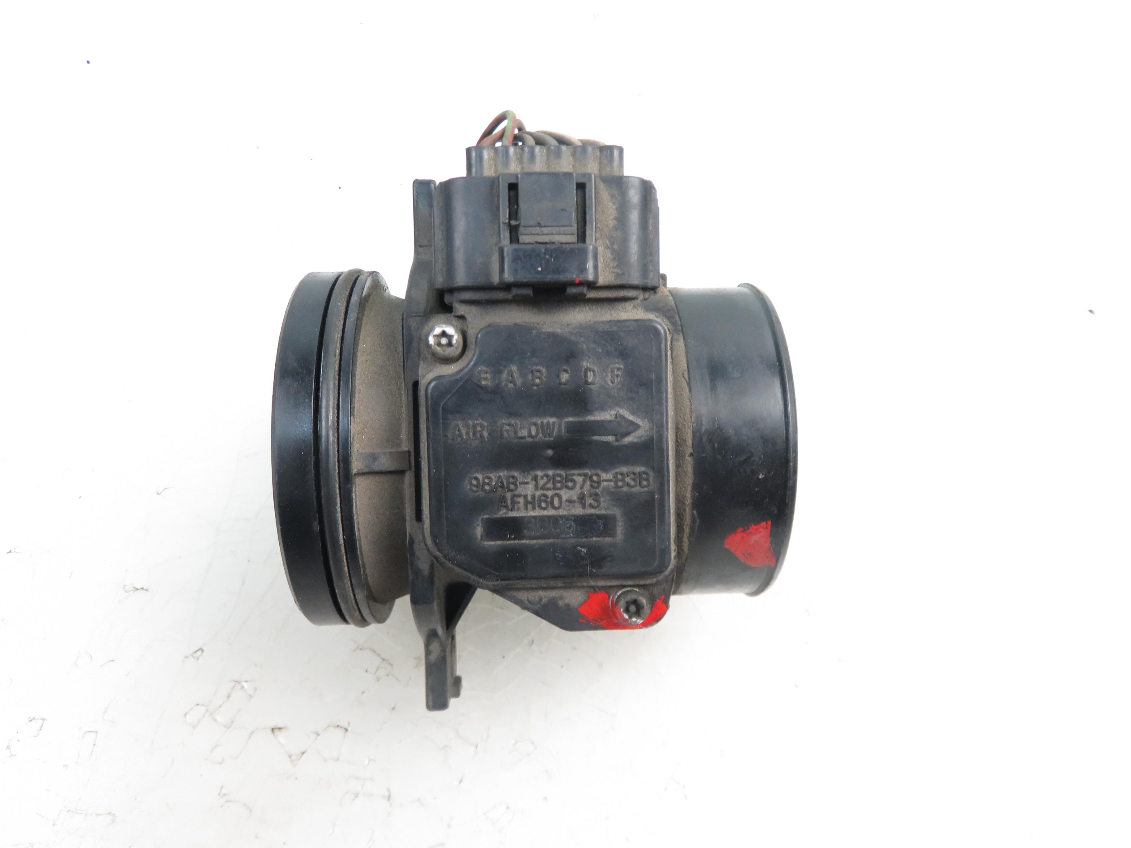 FORD Focus 1 generation (1998-2010) Mass Air Flow Sensor MAF 998AB12B579B3B, AFH6013 21349978