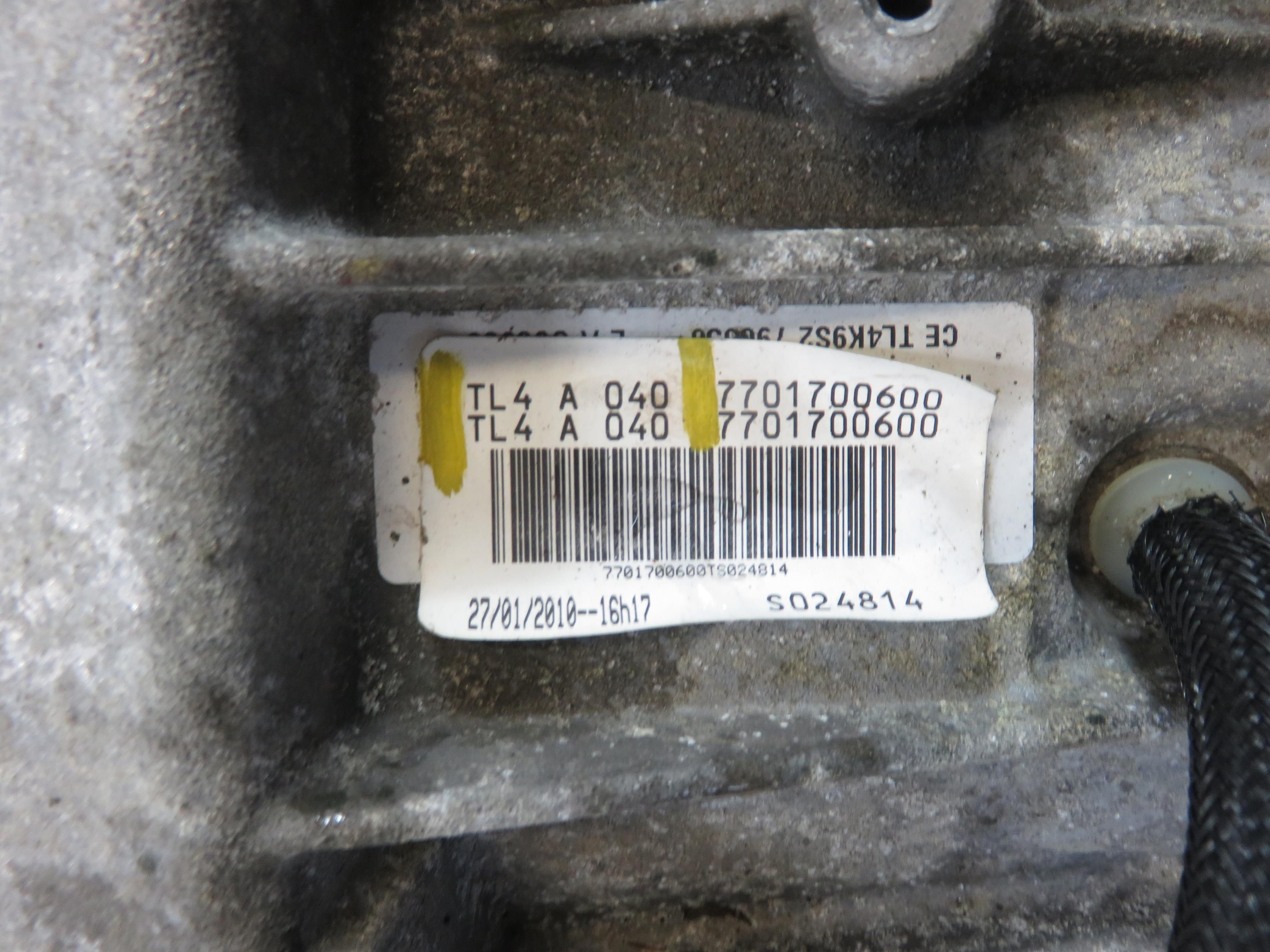 RENAULT Megane 3 generation (2008-2020) Коробка передач TL4A040 21760719