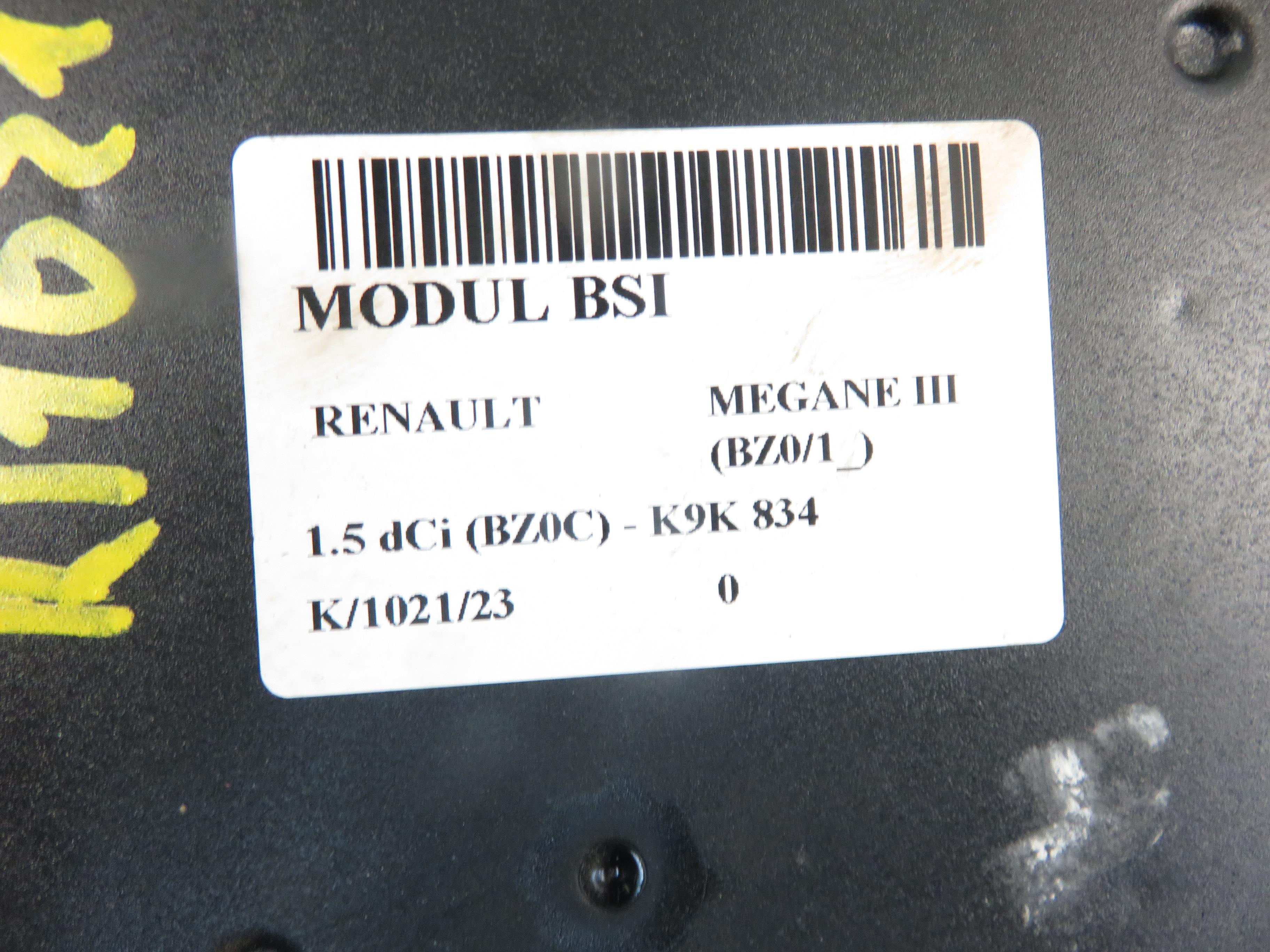 RENAULT Megane 3 generation (2008-2020) Блок керування комфортом S180098201D,284B13640R 21741570