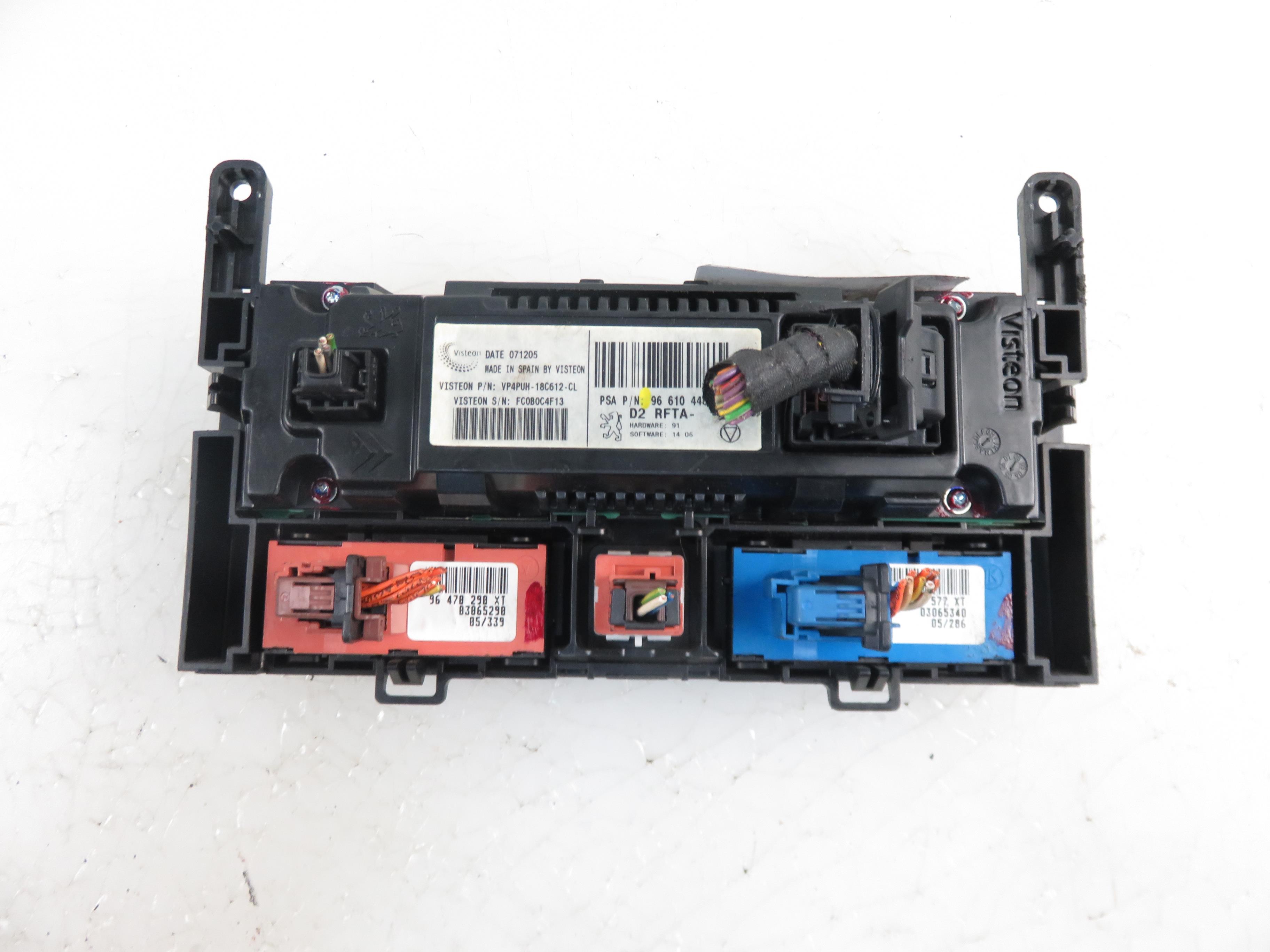 PEUGEOT 407 1 generation (2004-2010) Climate  Control Unit 96610448, 96470290XT, 96491577XT 21891292