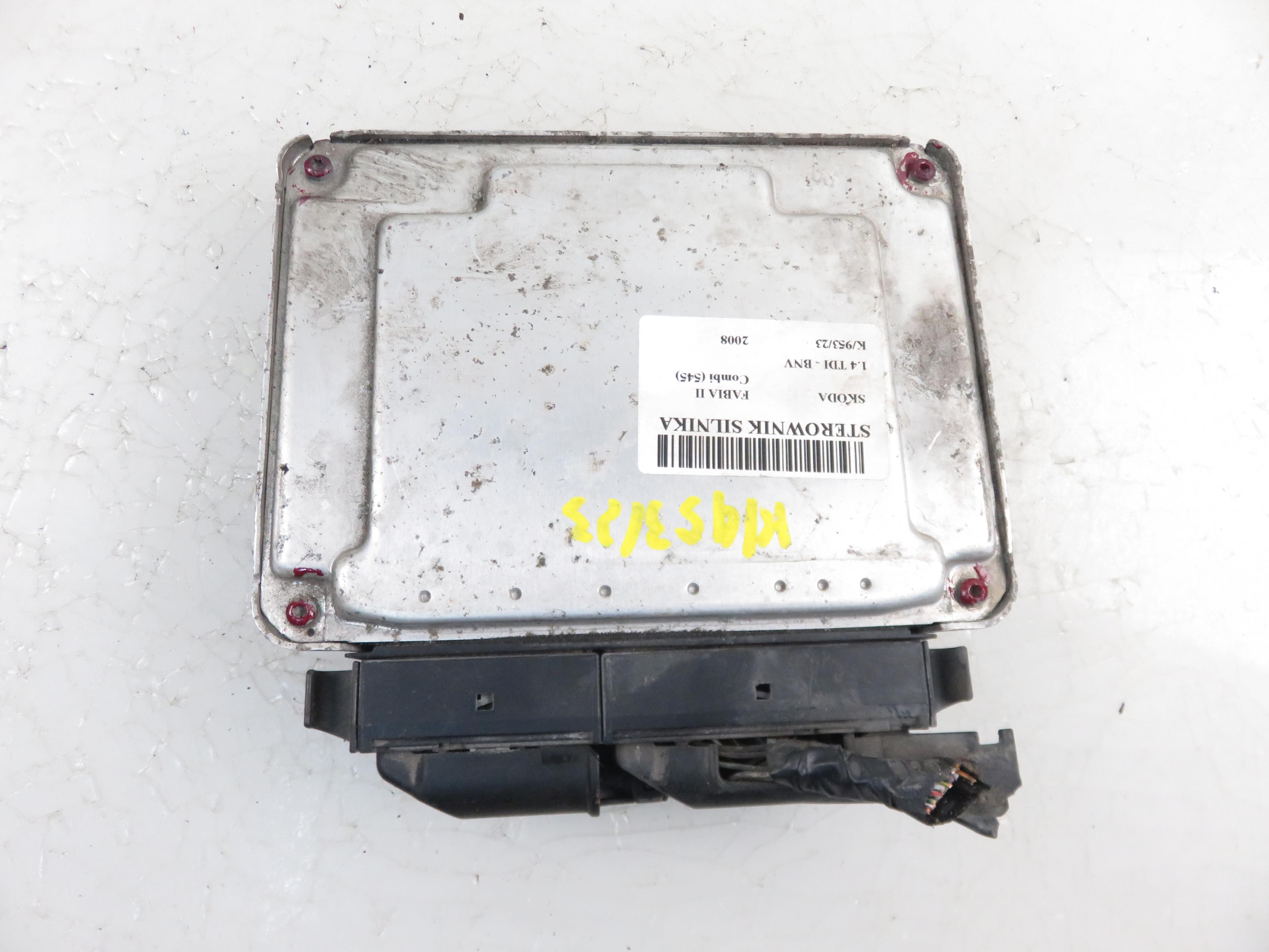 SKODA Fabia 2 generation  (2010-2014) Styreenhed 045906019CD,0281012749 21708309