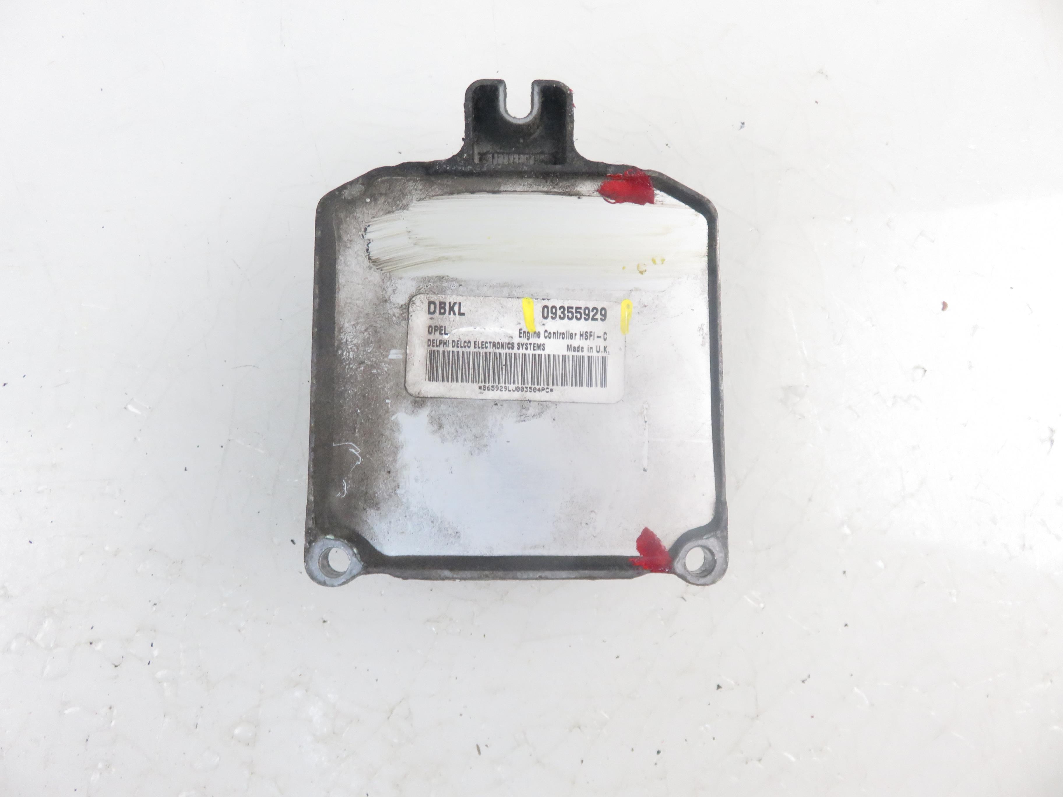 OPEL Astra G (1998-2009) Control Unit 09355929 21741632