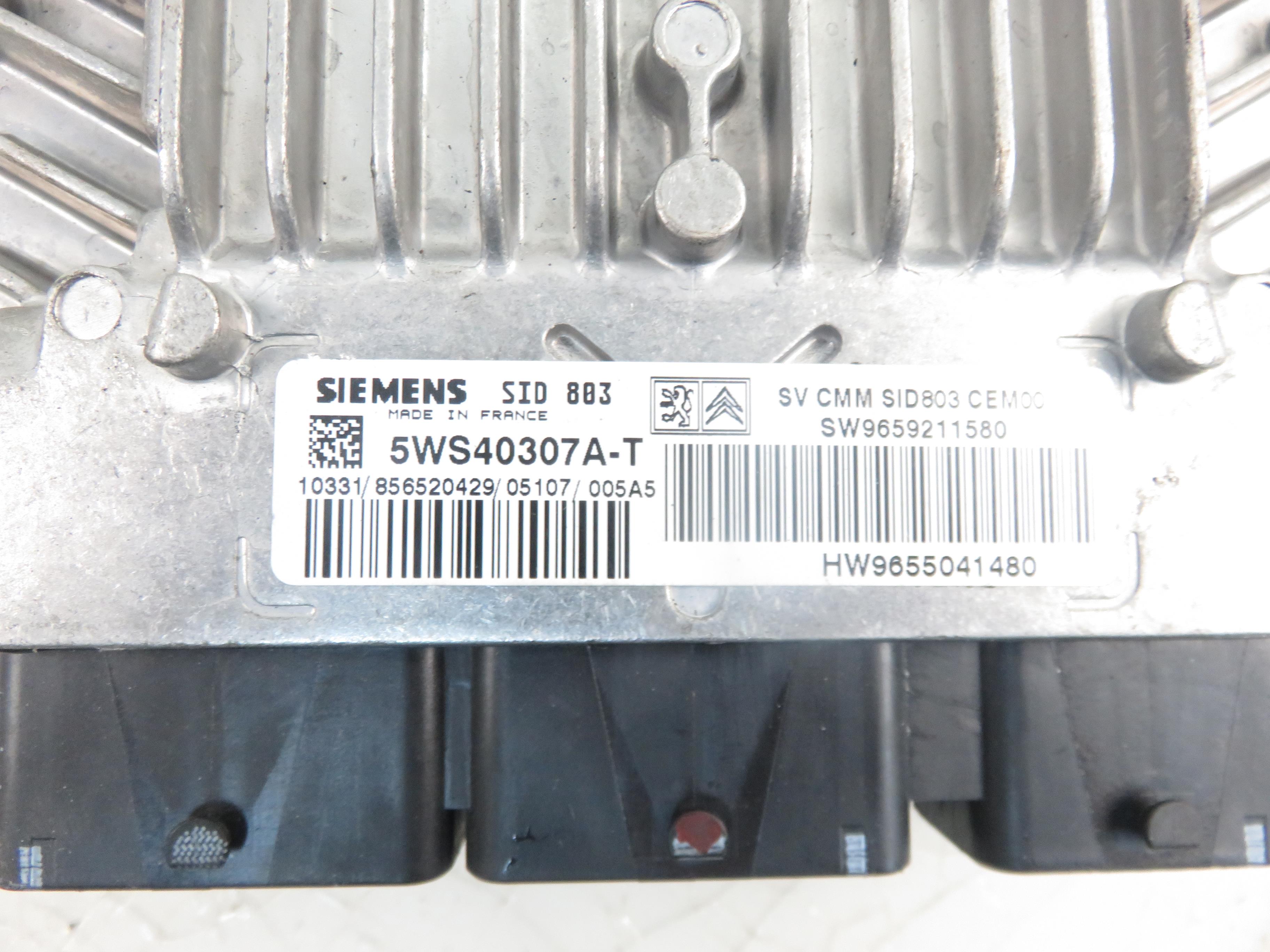 CITROËN C5 2 generation (2008-2017) Control Unit 9659211580, 9655041480 21708929