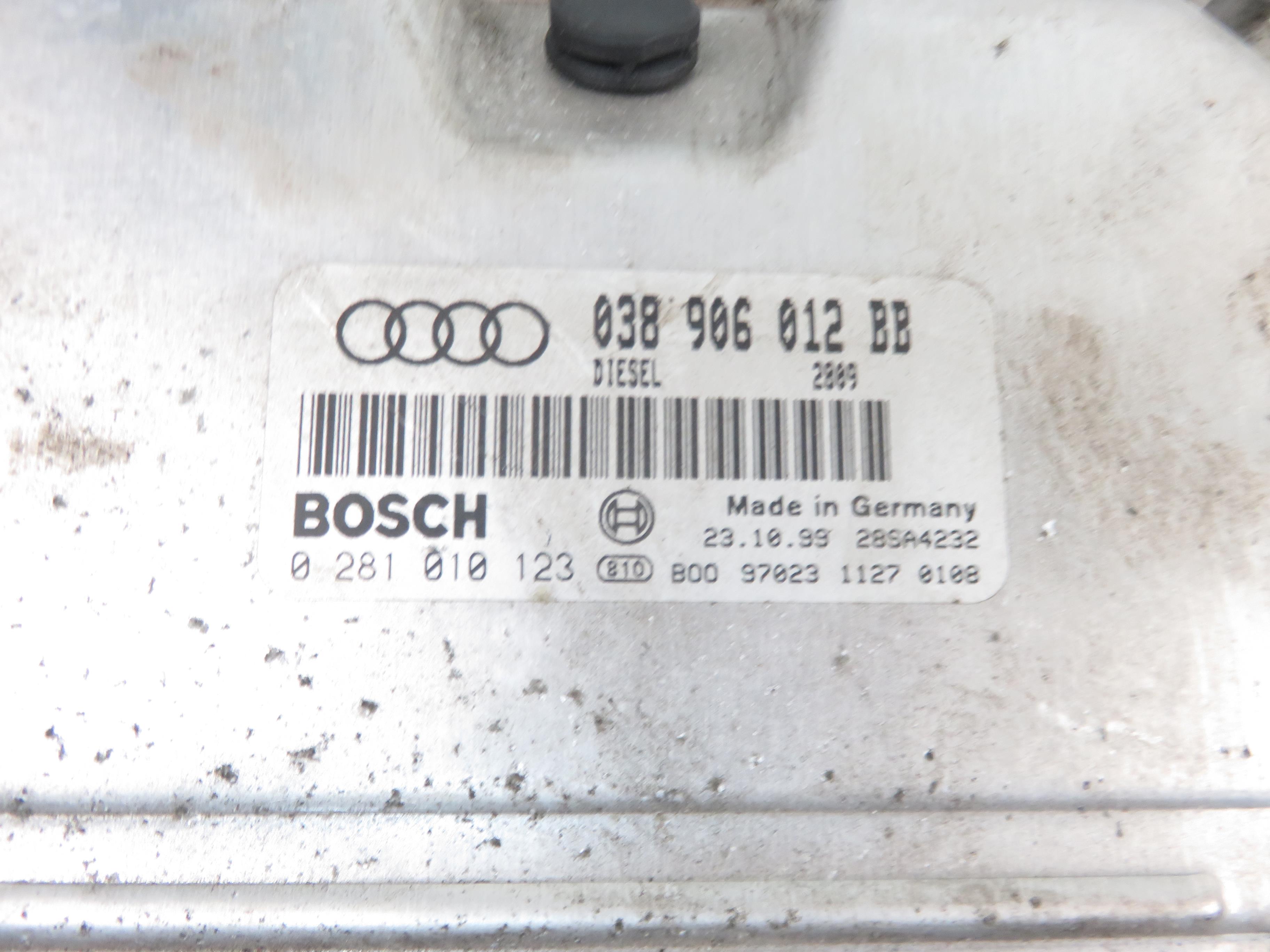 AUDI A3 8L (1996-2003) Styreenhed 038906012BB,0281010123 21709032