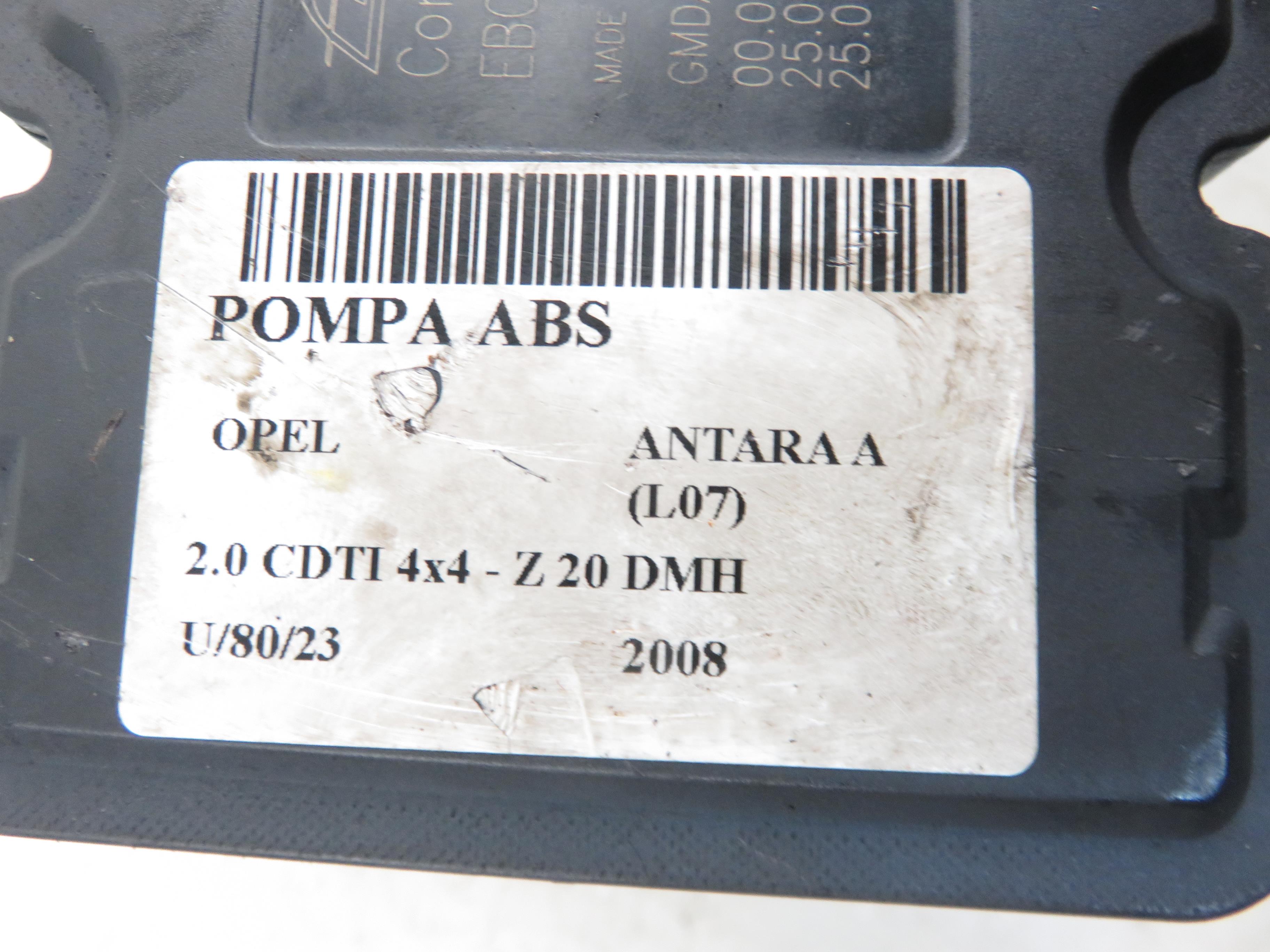 OPEL Antara 1 generation (2006-2015) ABS Pump 96817739, 25021203904 24256632