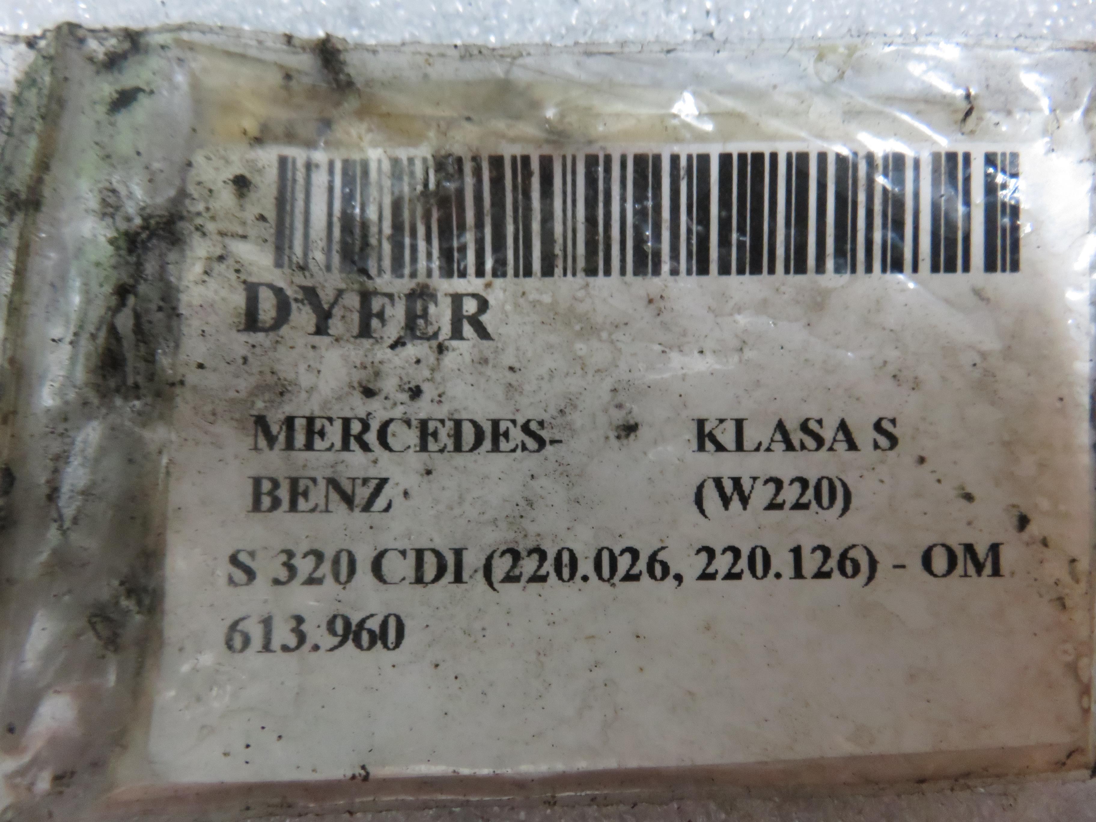 MERCEDES-BENZ S-Class W220 (1998-2005) Передняя ось 2203510105 21778244