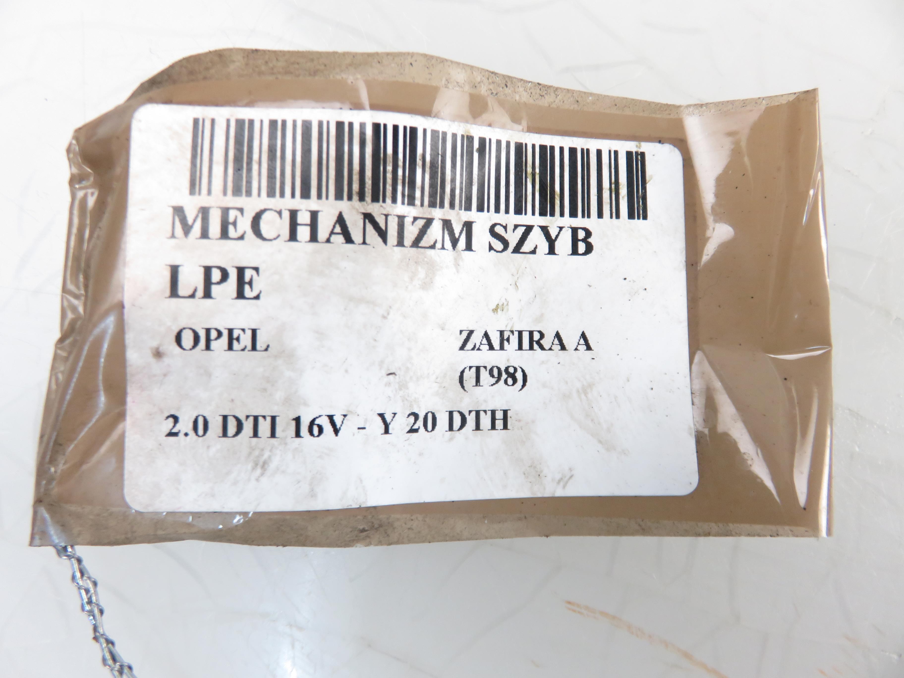 OPEL Zafira A (1999-2003) Стеклоподъемник передней левой двери 90579355 22020985