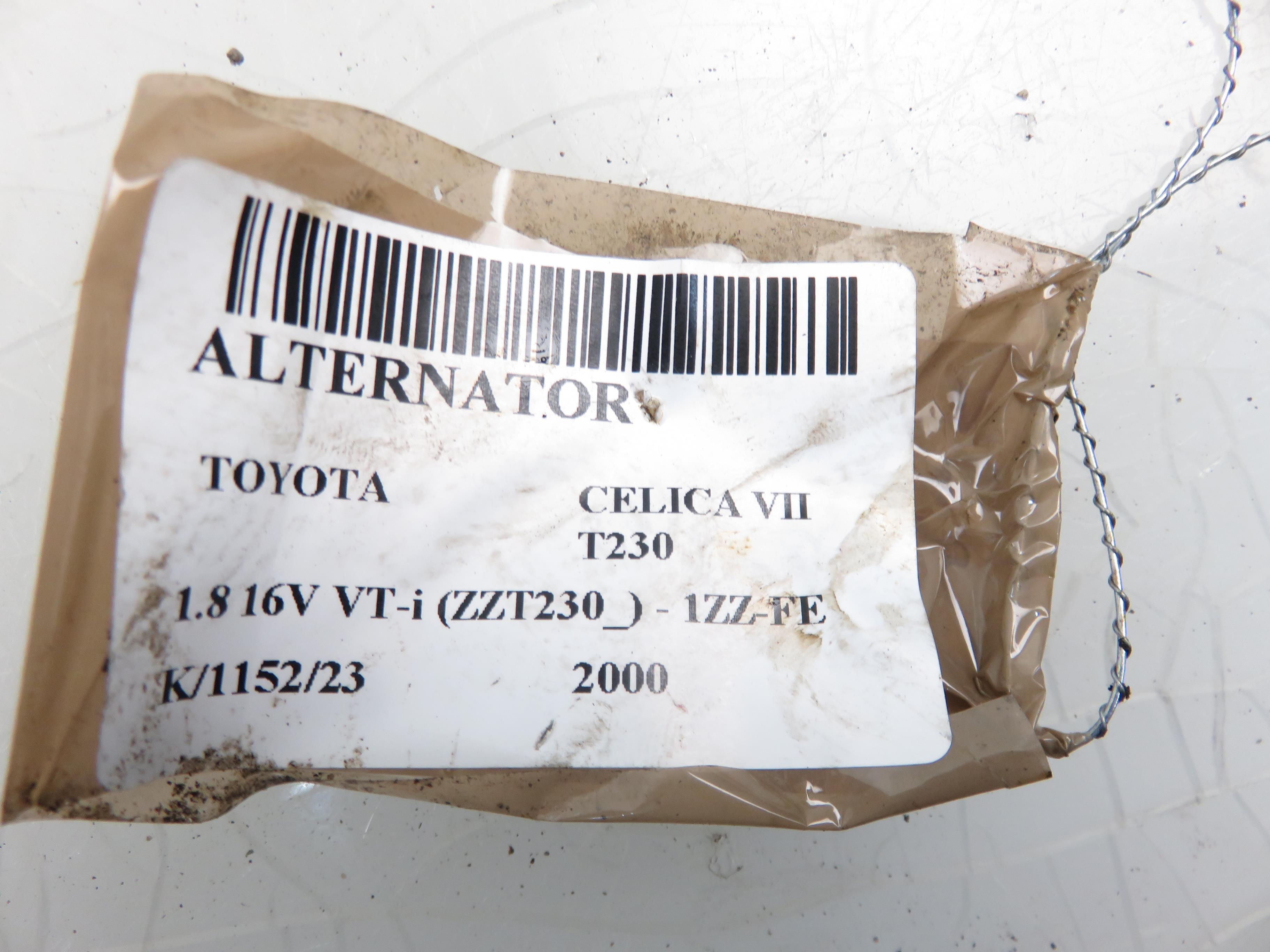 TOYOTA Celica 7 generation (1999-2006) Alternateur 2706022030, 1022111910 21760744