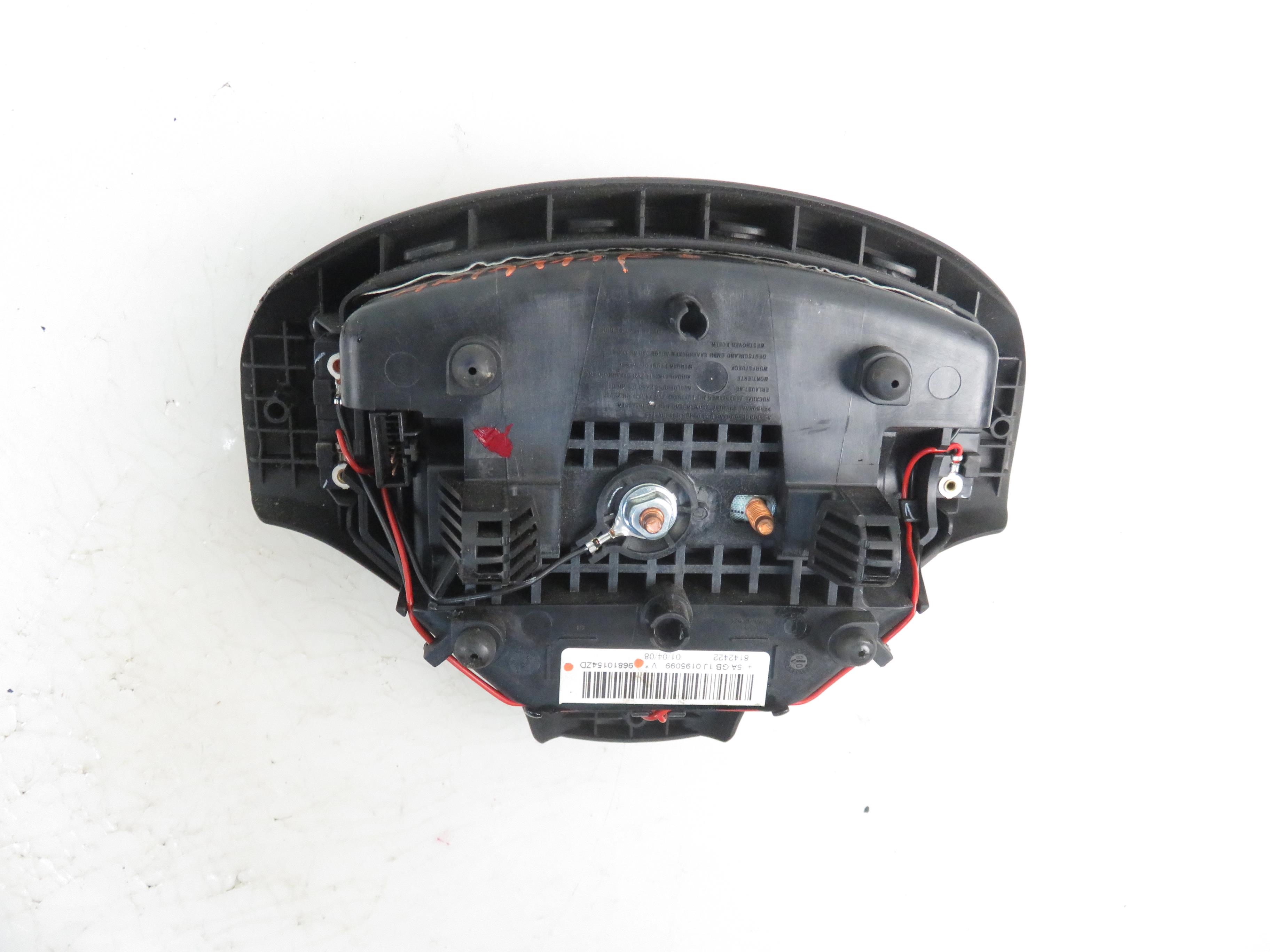 PEUGEOT 308 T7 (2007-2015) Steering Wheel Airbag 96810154ZD 21833286