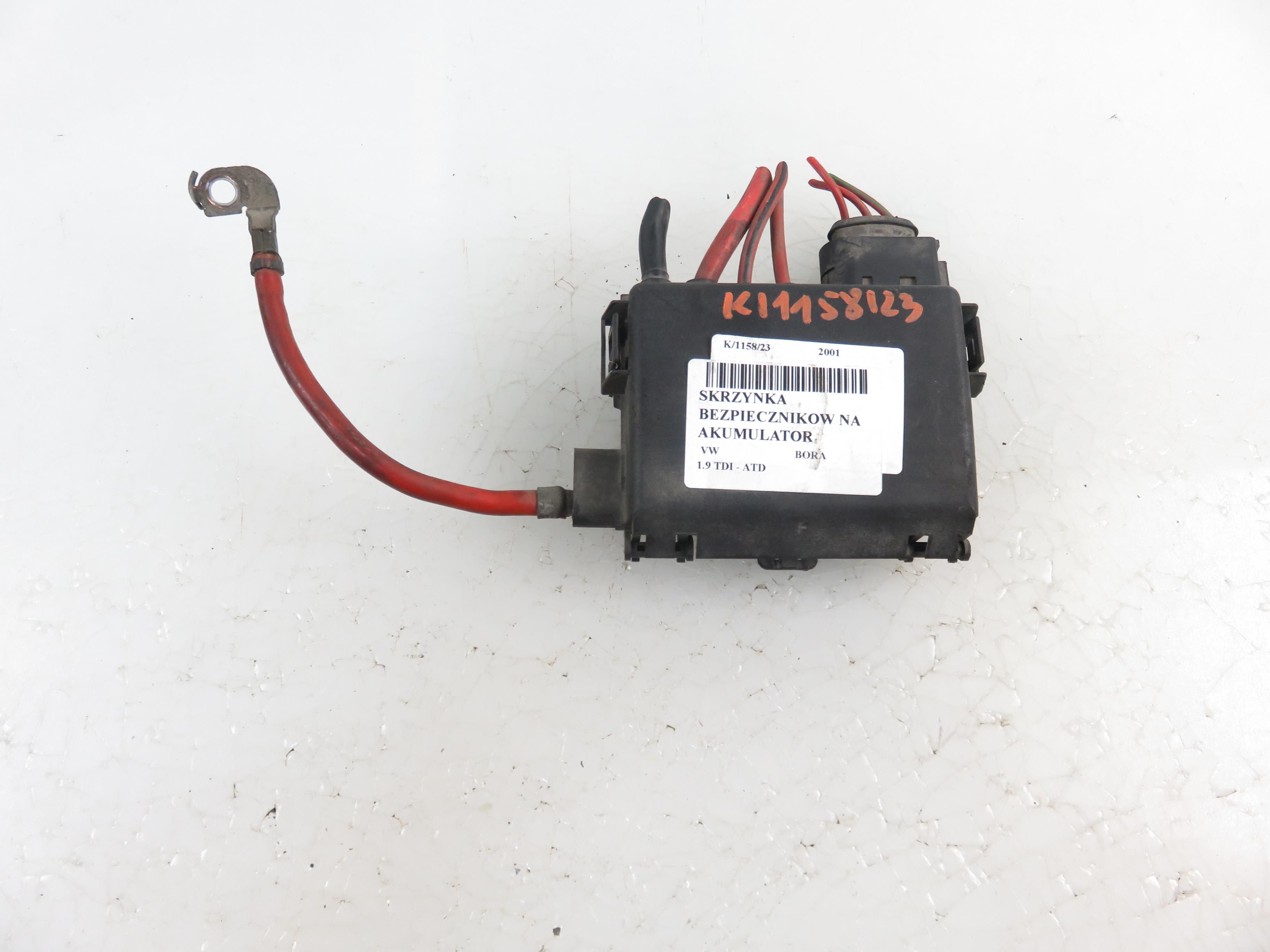 VOLKSWAGEN Bora 1 generation (1998-2005) Säkerhetsbatteriterminal (SBK) 1J0937550AA 22022916