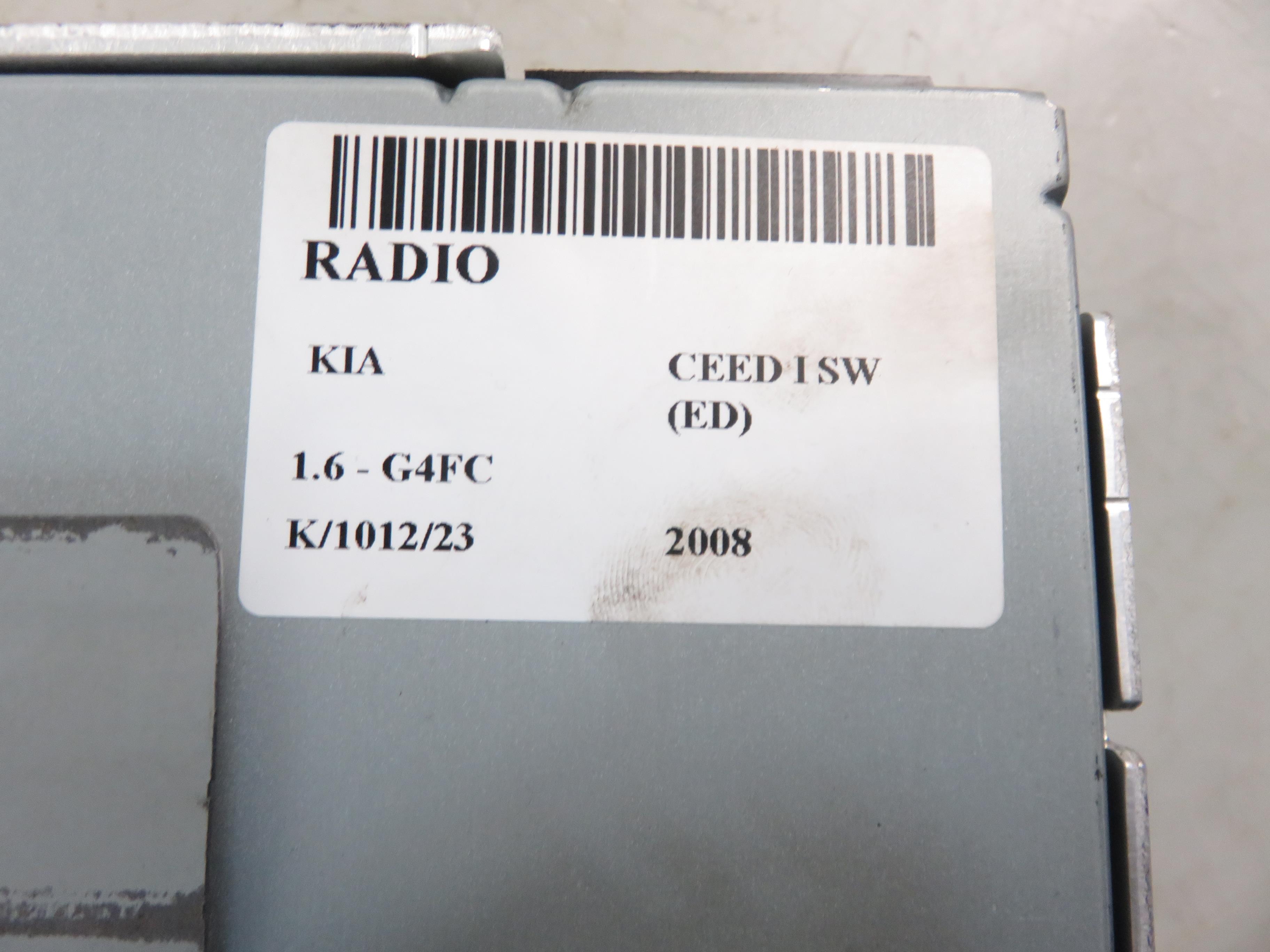 KIA Cee'd 1 generation (2007-2012) Music Player Without GPS X961401H500 21871859