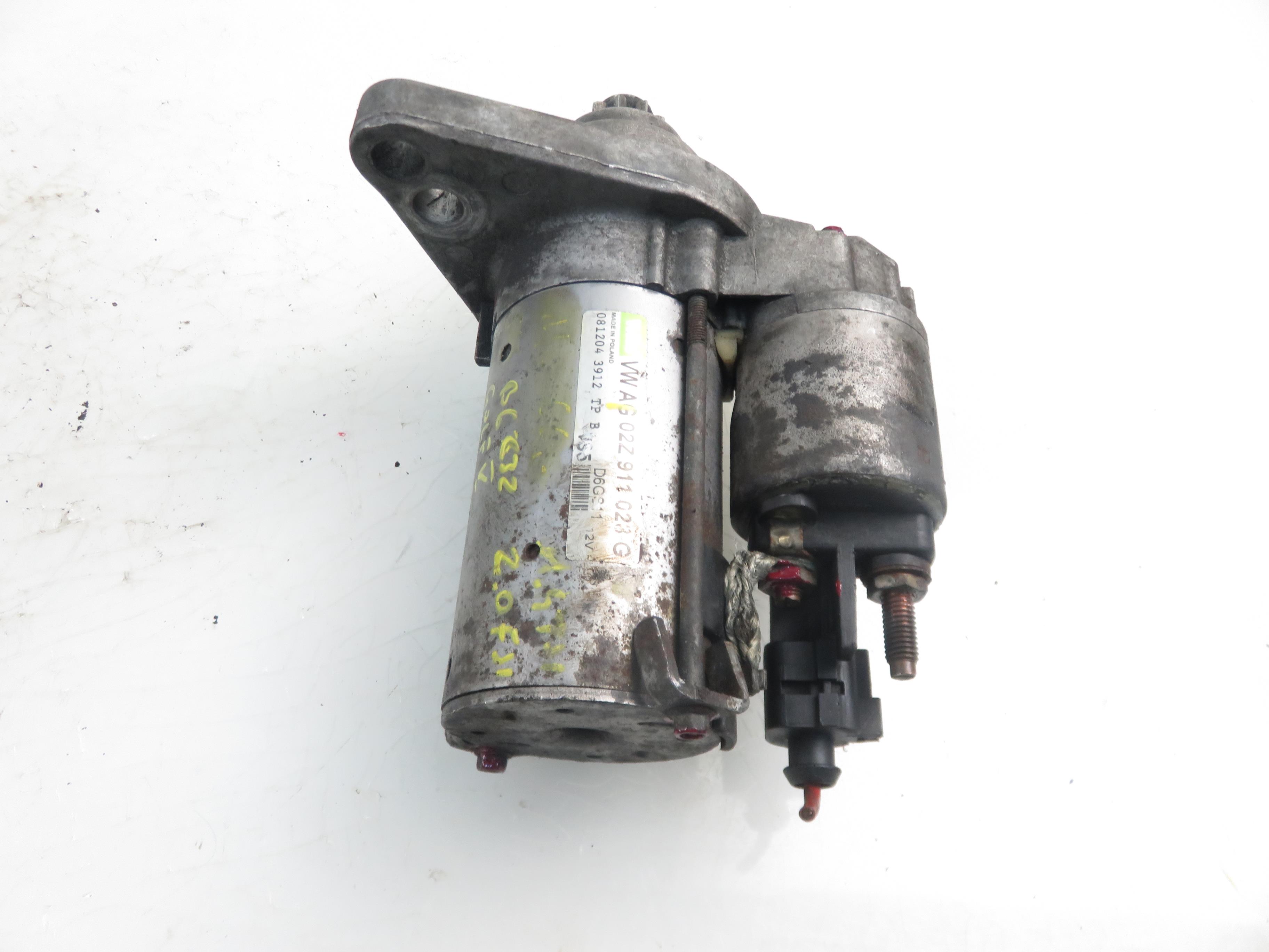 VOLKSWAGEN Golf 5 generation (2003-2009) Starter Motor 02Z911023G 22059688