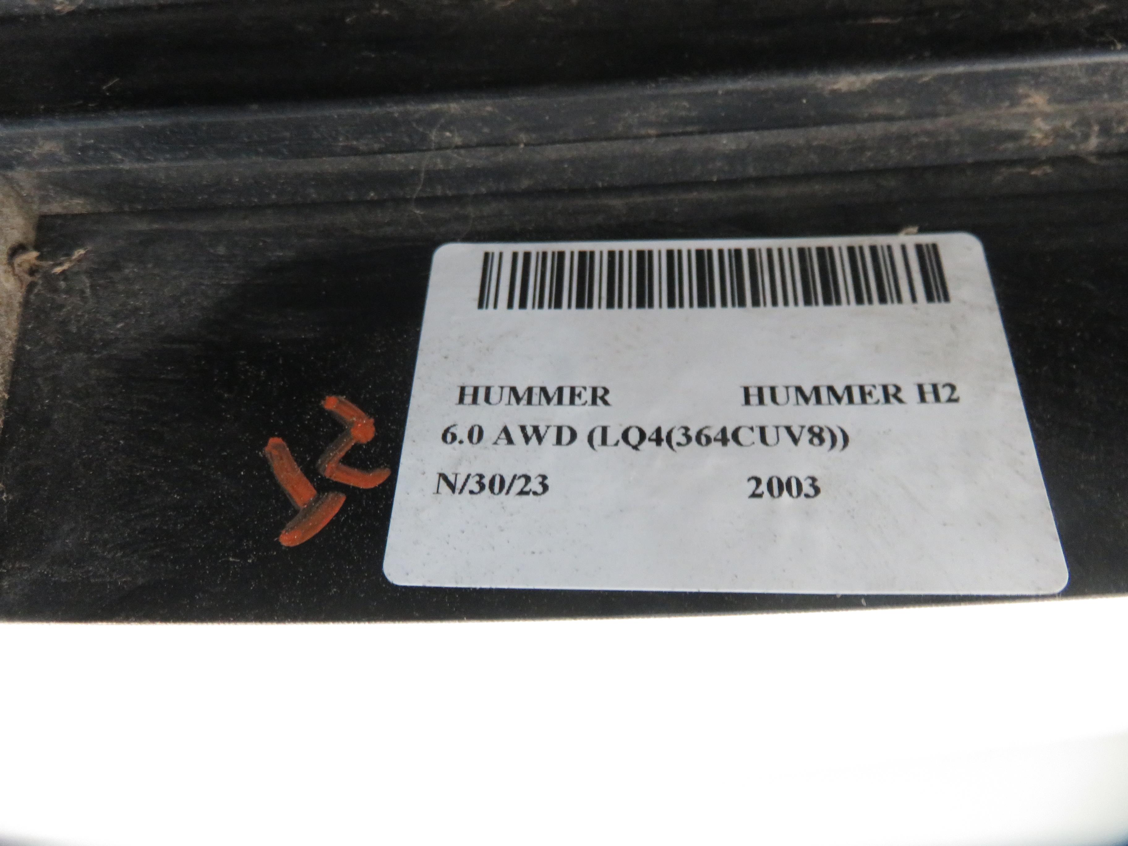 HUMMER H2 1 generation (2002-2009) Rear right lamp trim 15206329 22276221