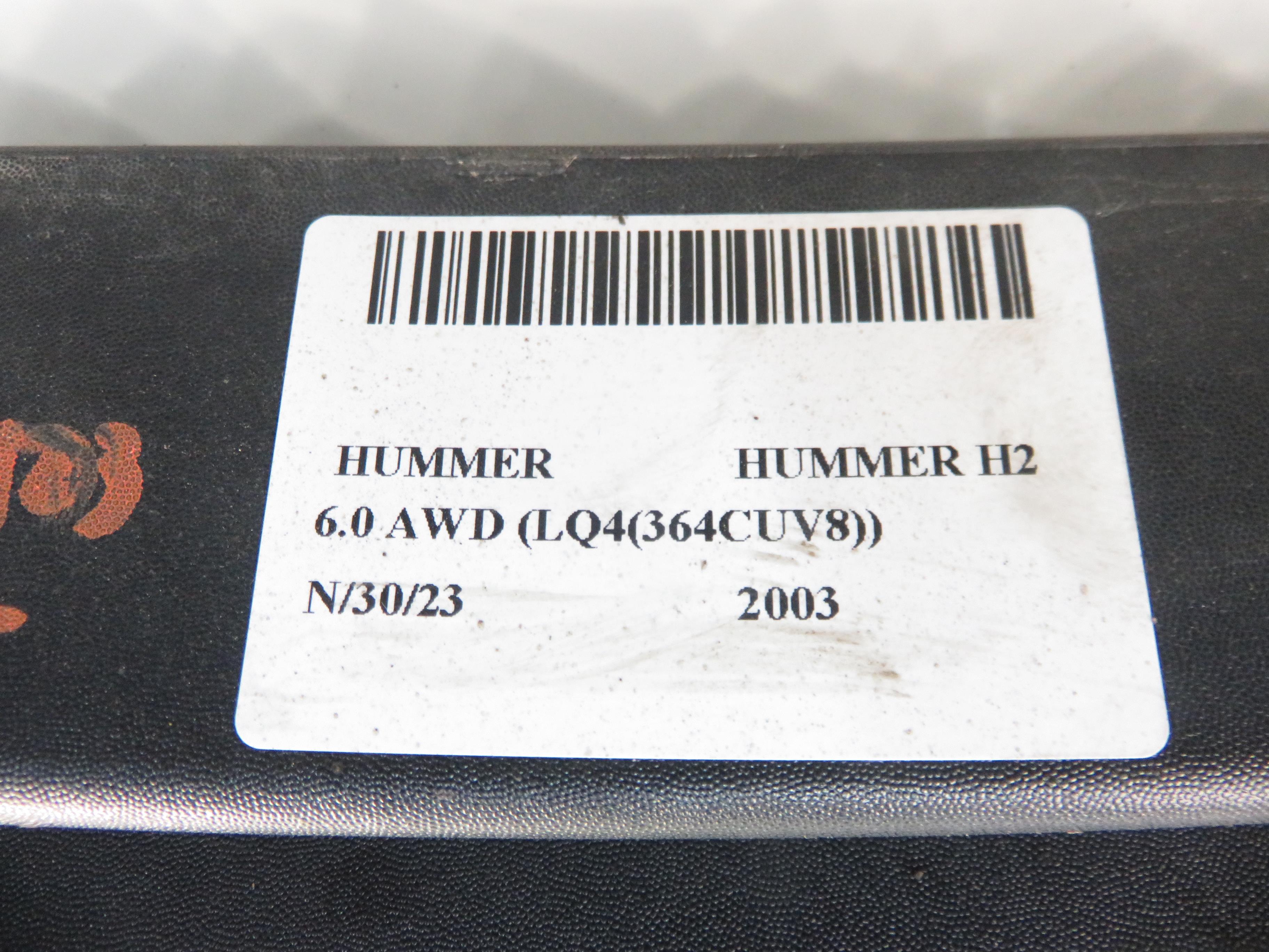 HUMMER H2 1 generation (2002-2009) Bak venstre lyktdeksel 15206328 22276217