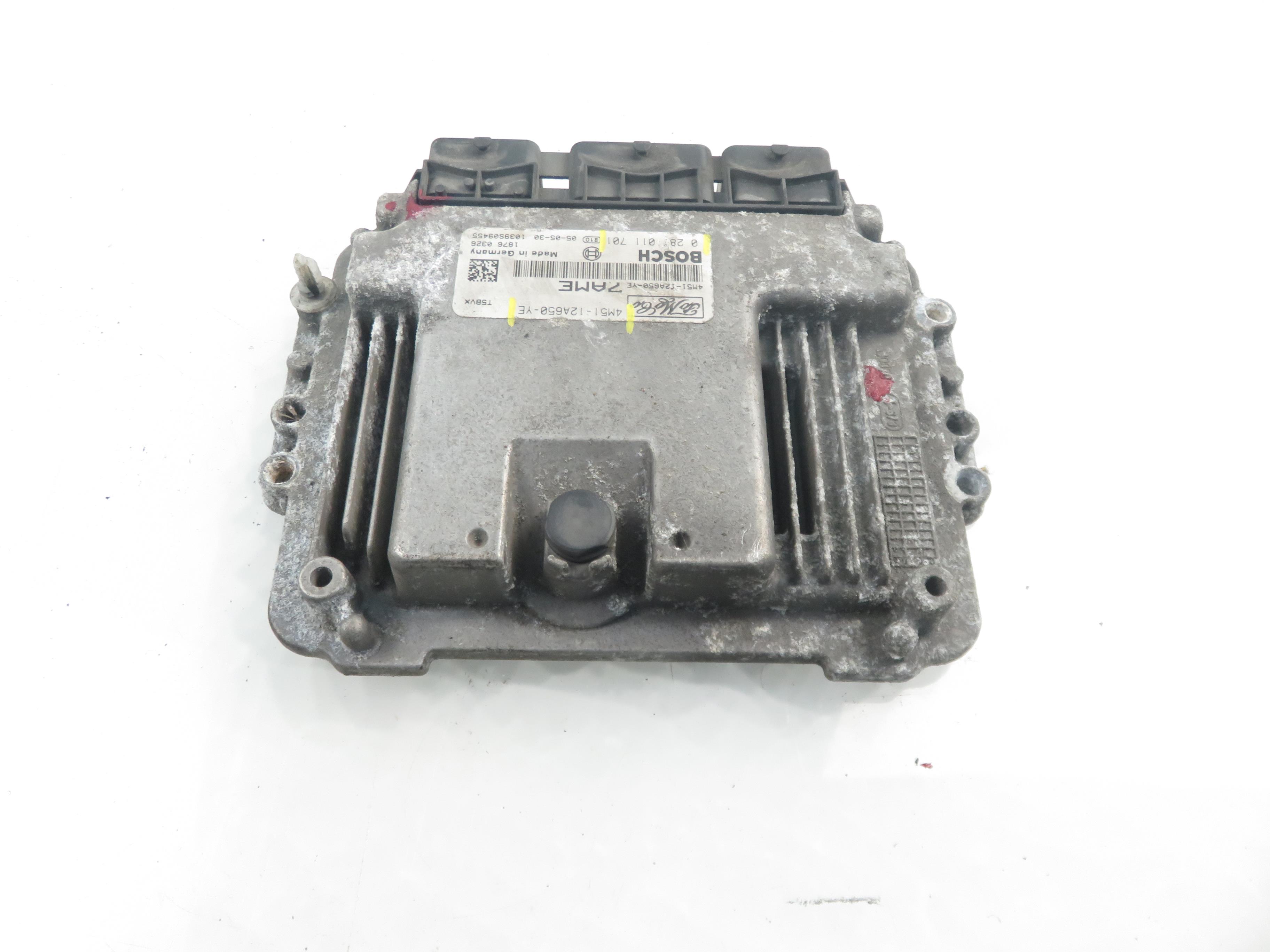 FORD Focus 2 generation (2004-2011) Kompiuteris 4M5112A650YE, 0281011701 22276371