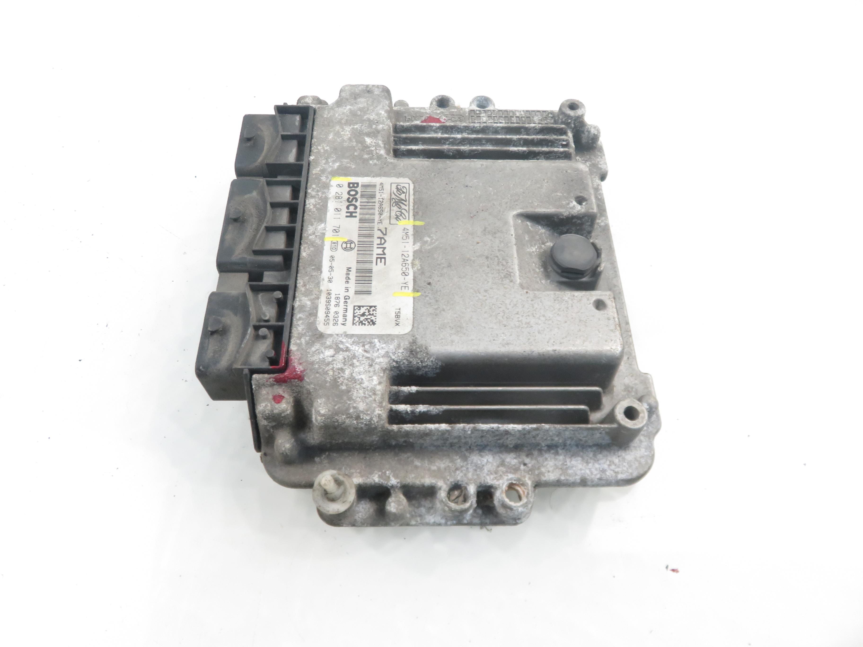 FORD Focus 2 generation (2004-2011) Control Unit 4M5112A650YE, 0281011701 22276371