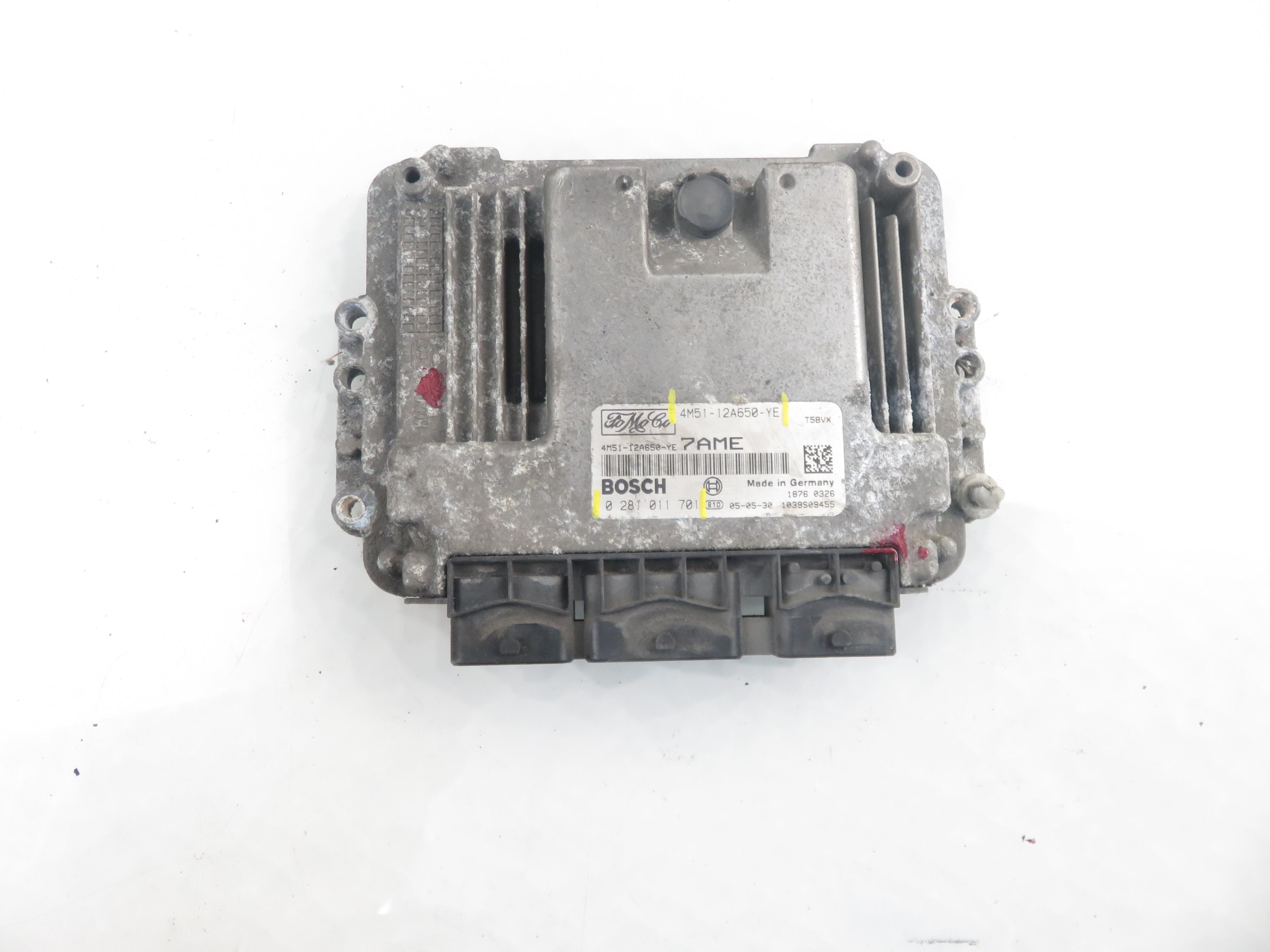 FORD Focus 2 generation (2004-2011) Control Unit 4M5112A650YE, 0281011701 22276371