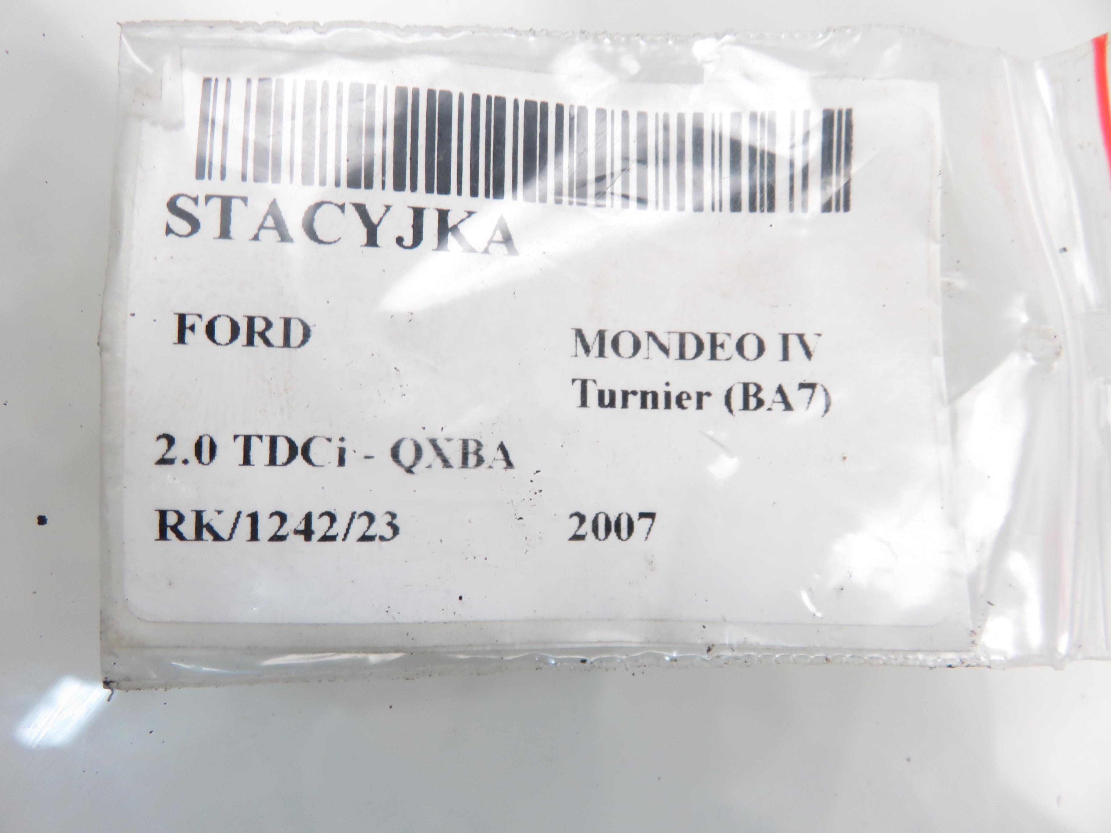 FORD Mondeo 4 generation (2007-2015) Замок зажигания 7S7T19H386BC, 6E5T15607BA 22363065