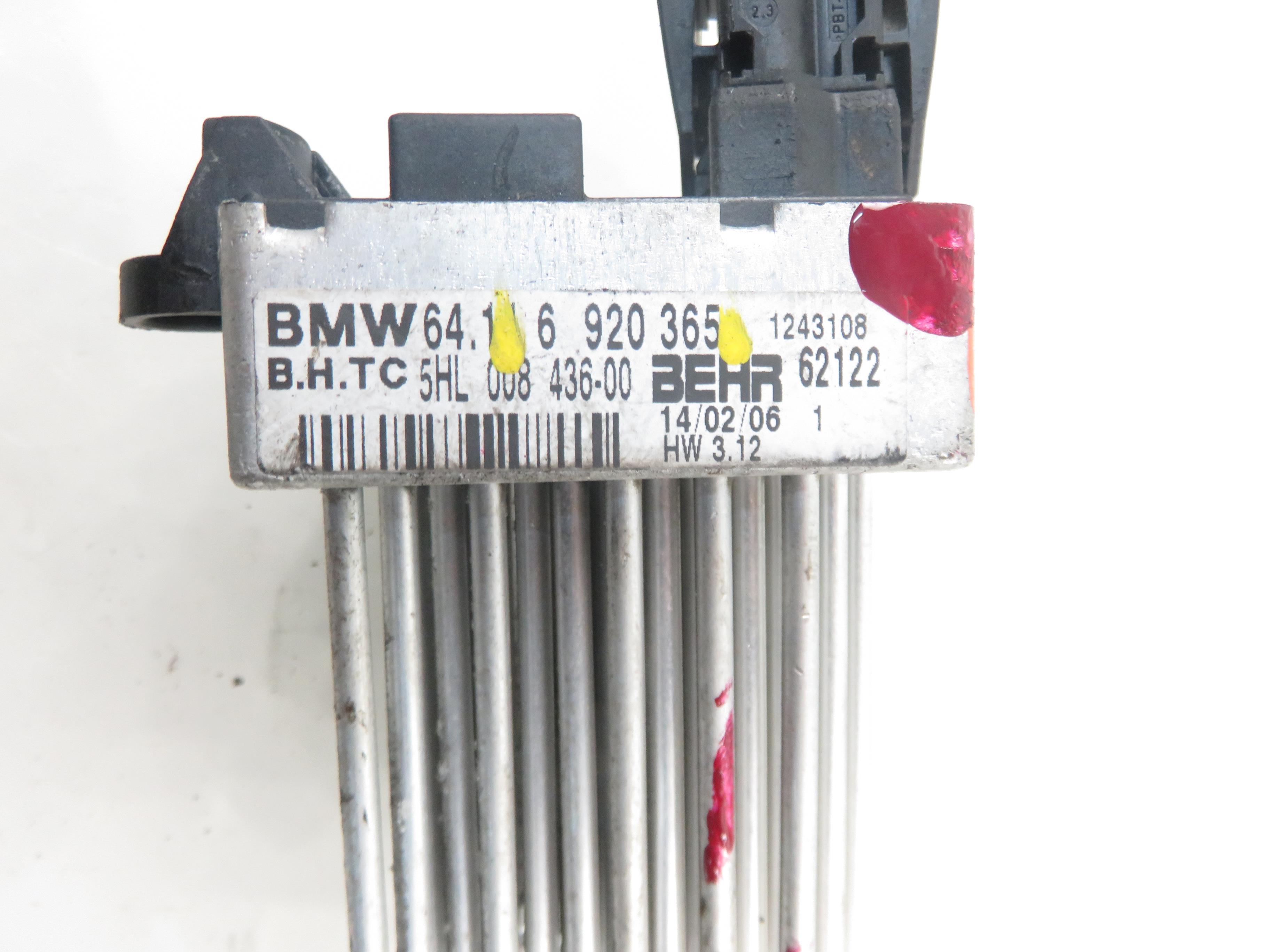BMW X3 F25 (2010-2017) Interior Heater Resistor 6920365 22398577