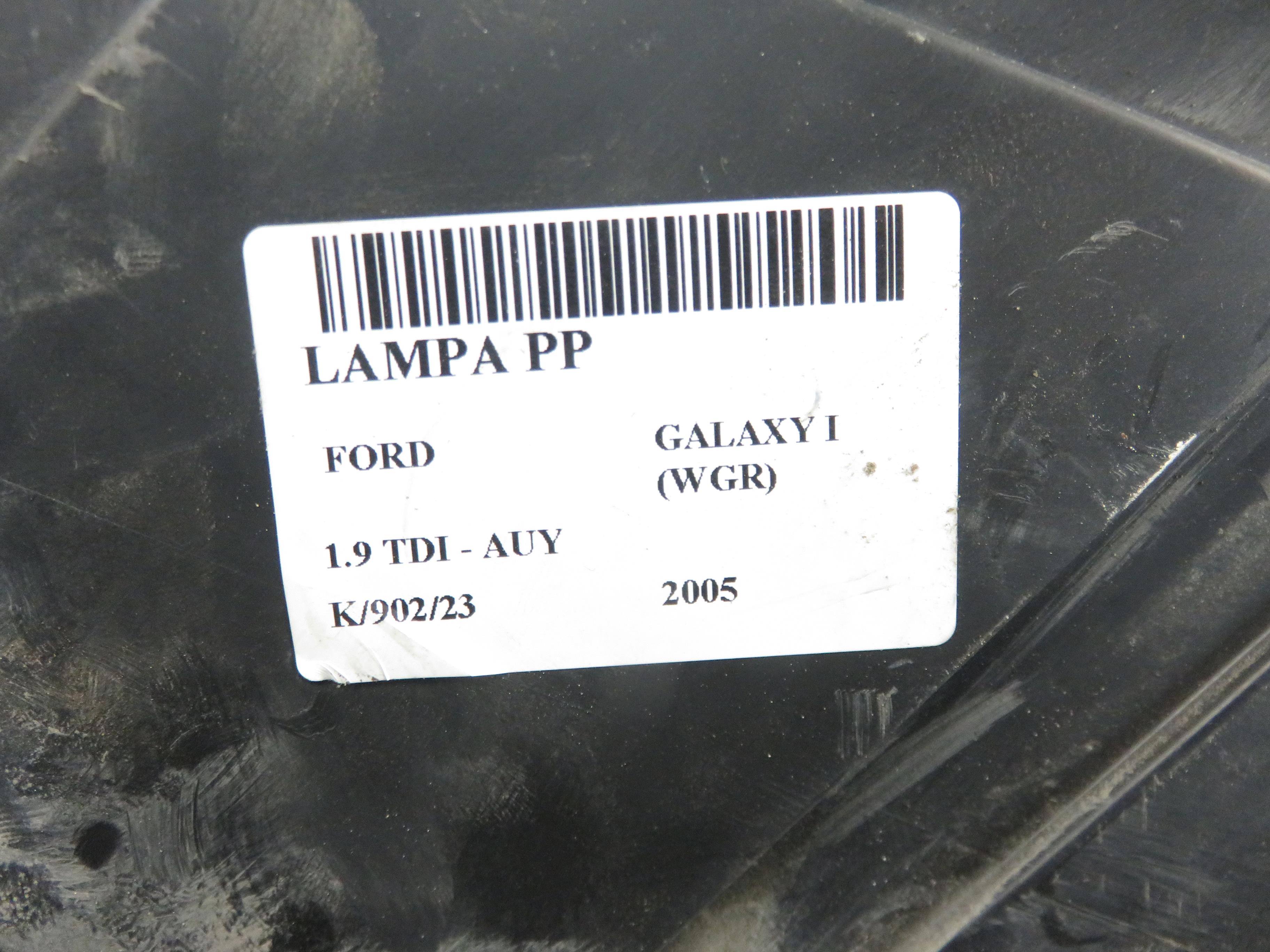 FORD Galaxy 1 generation (1995-2006) Front Right Headlight YM2113006EJ, 7M5941016N 22398485