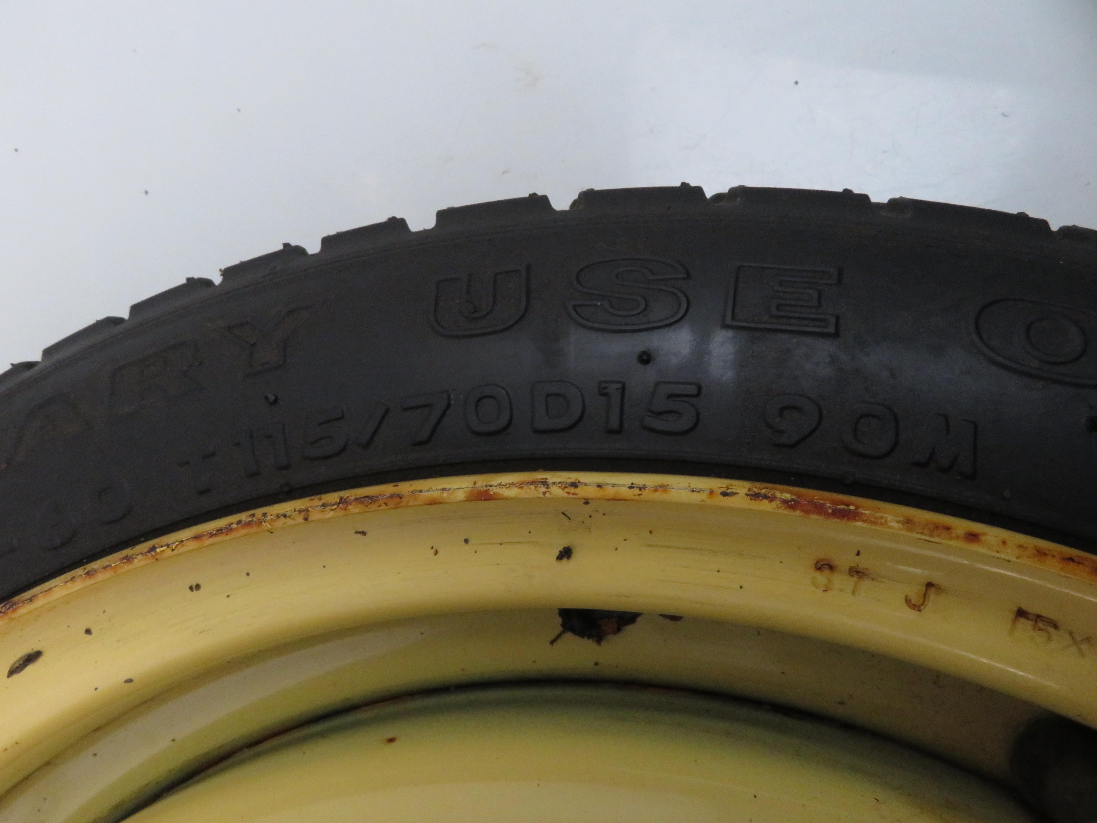 MAZDA 6 GG (2002-2007) Spare Wheel 22503095