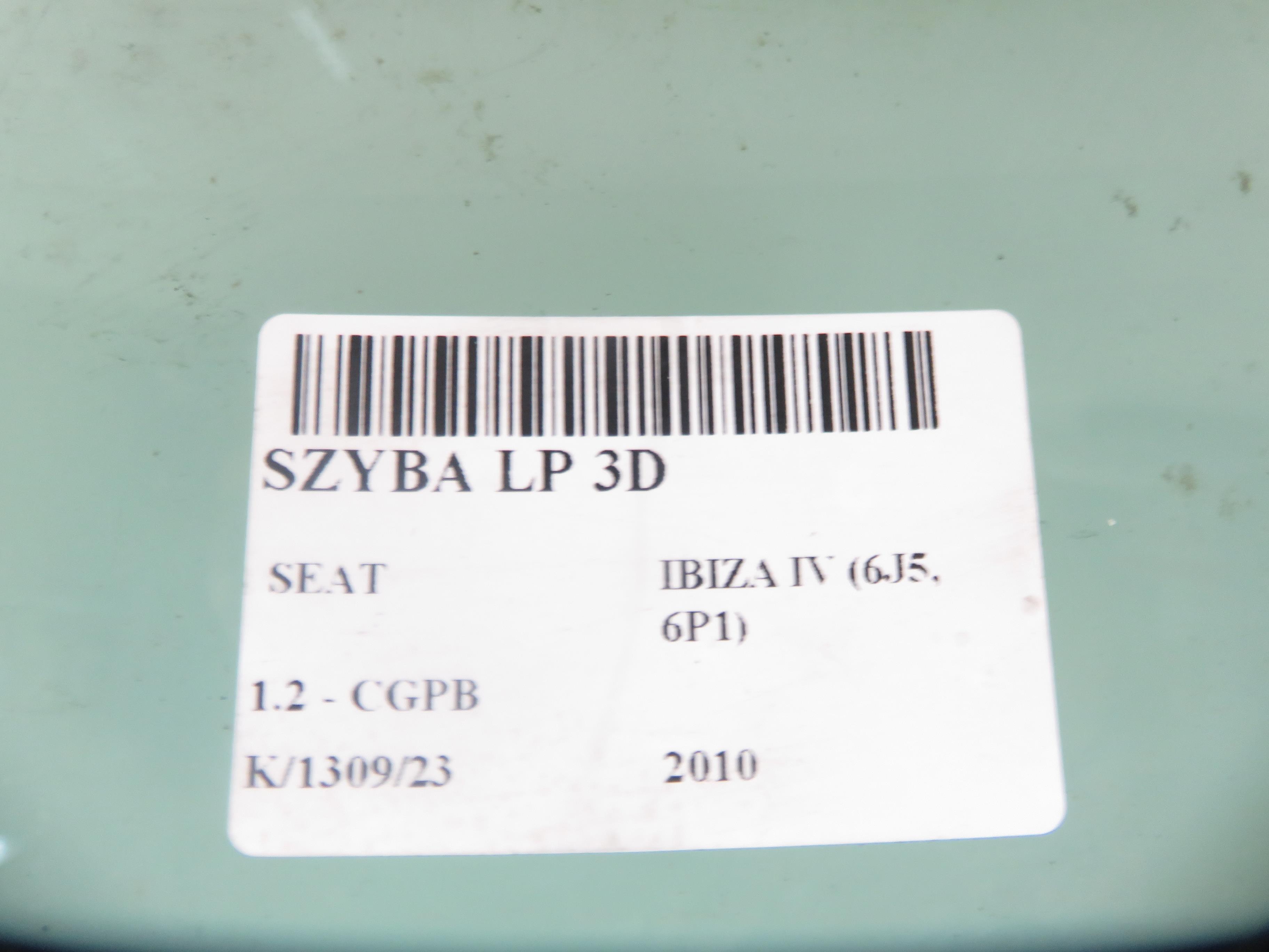SEAT Ibiza 4 generation (2008-2017) Priekinė kairė fortkutė (mažasis stiklas) 22489119