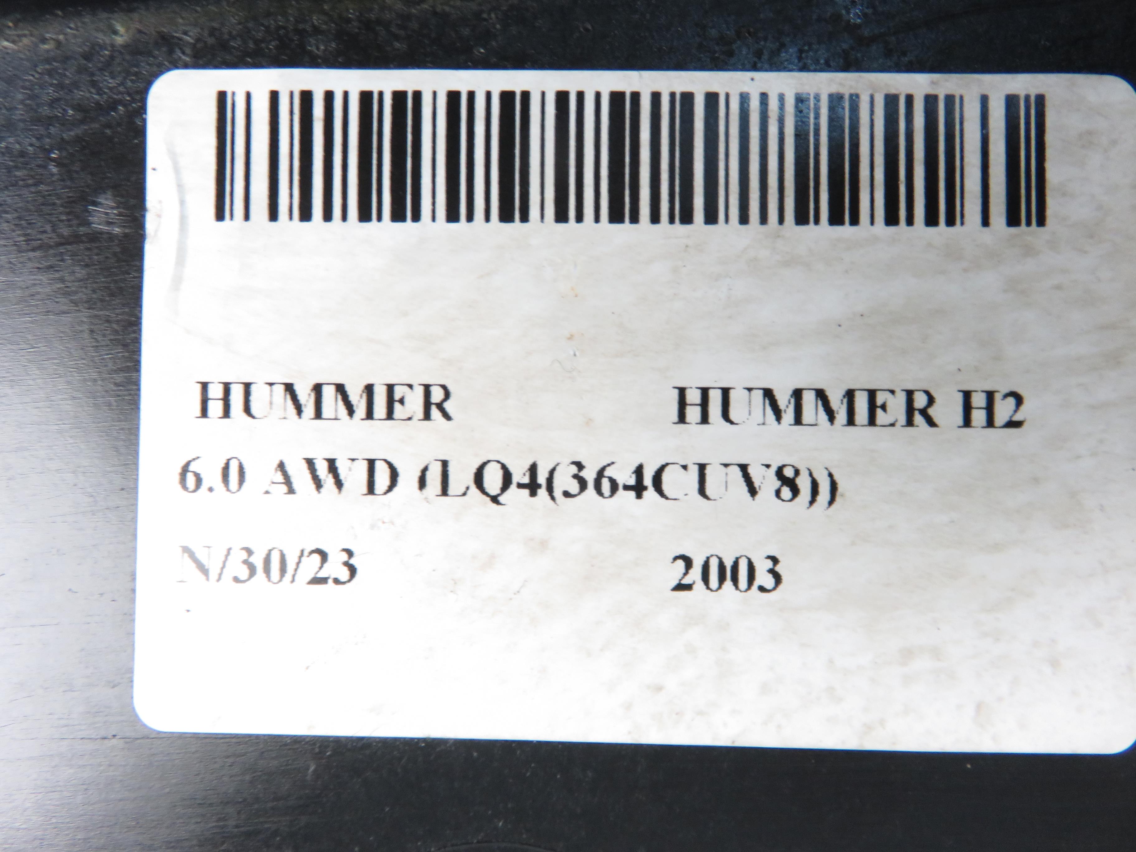 HUMMER H2 1 generation (2002-2009) Akumuliatoriaus padas 15197550 22604611