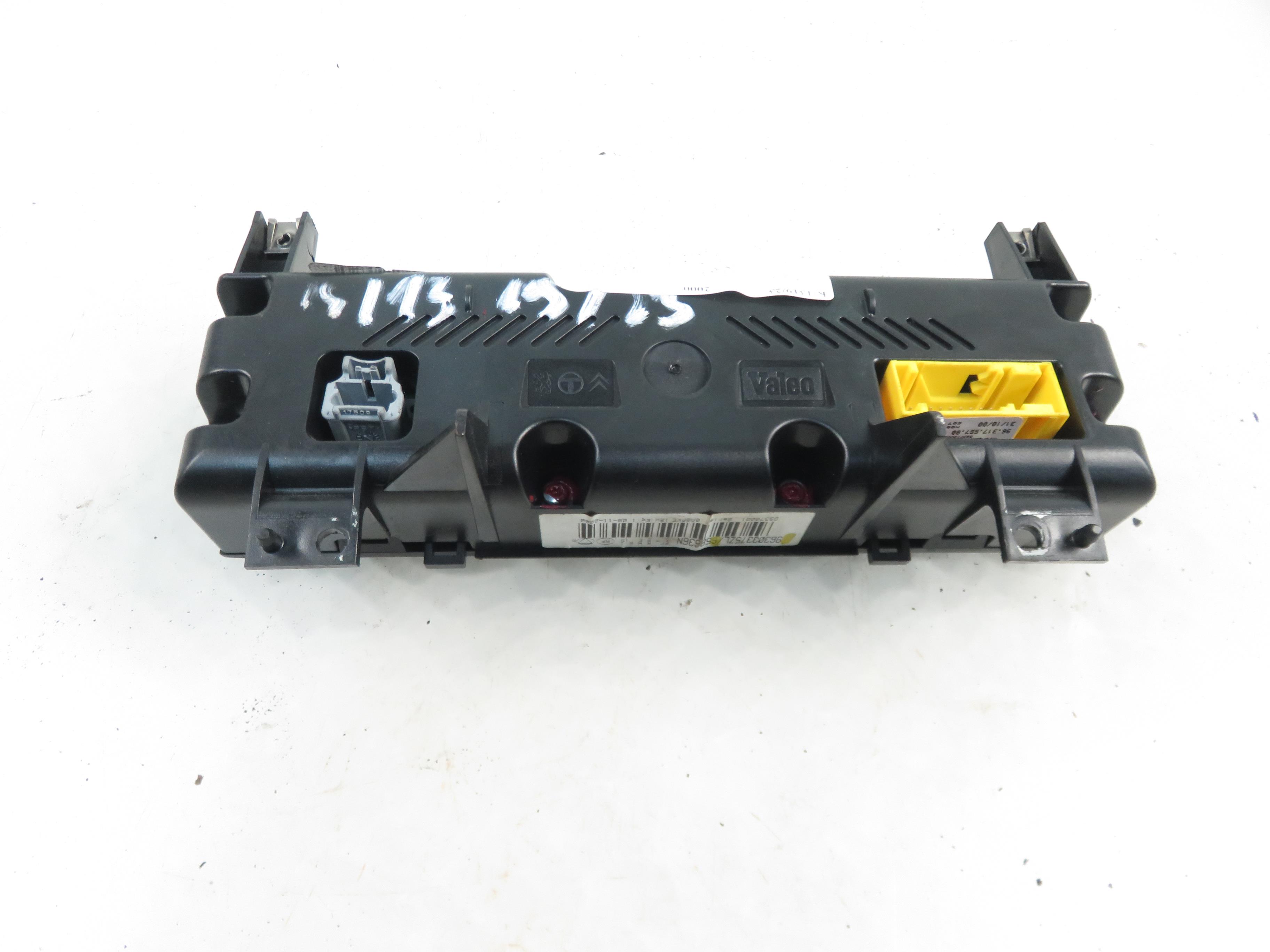 PEUGEOT 406 1 generation (1995-2004) Climate  Control Unit 96303375ZL 22660994