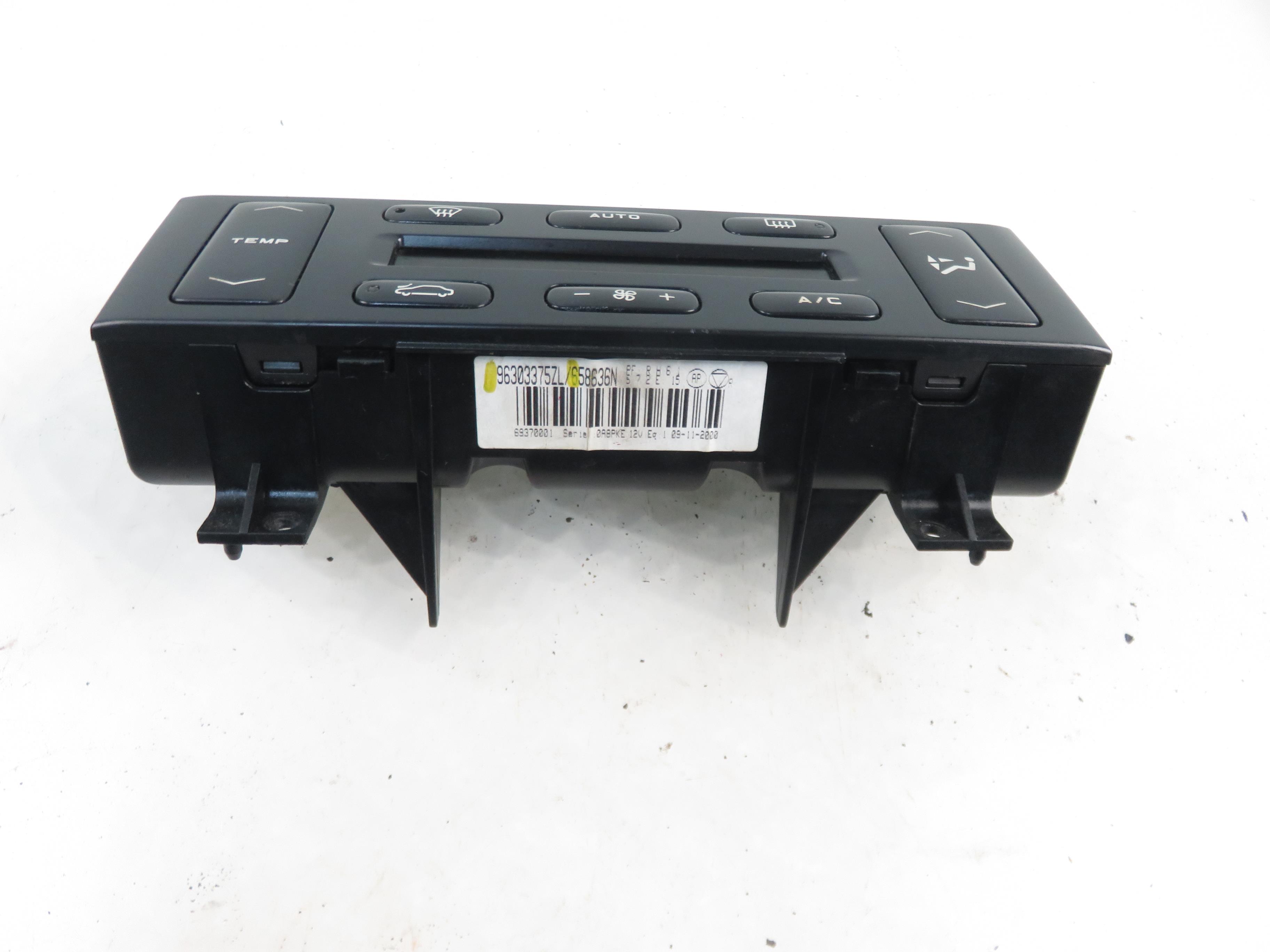 PEUGEOT 406 1 generation (1995-2004) Climate  Control Unit 96303375ZL 22660994