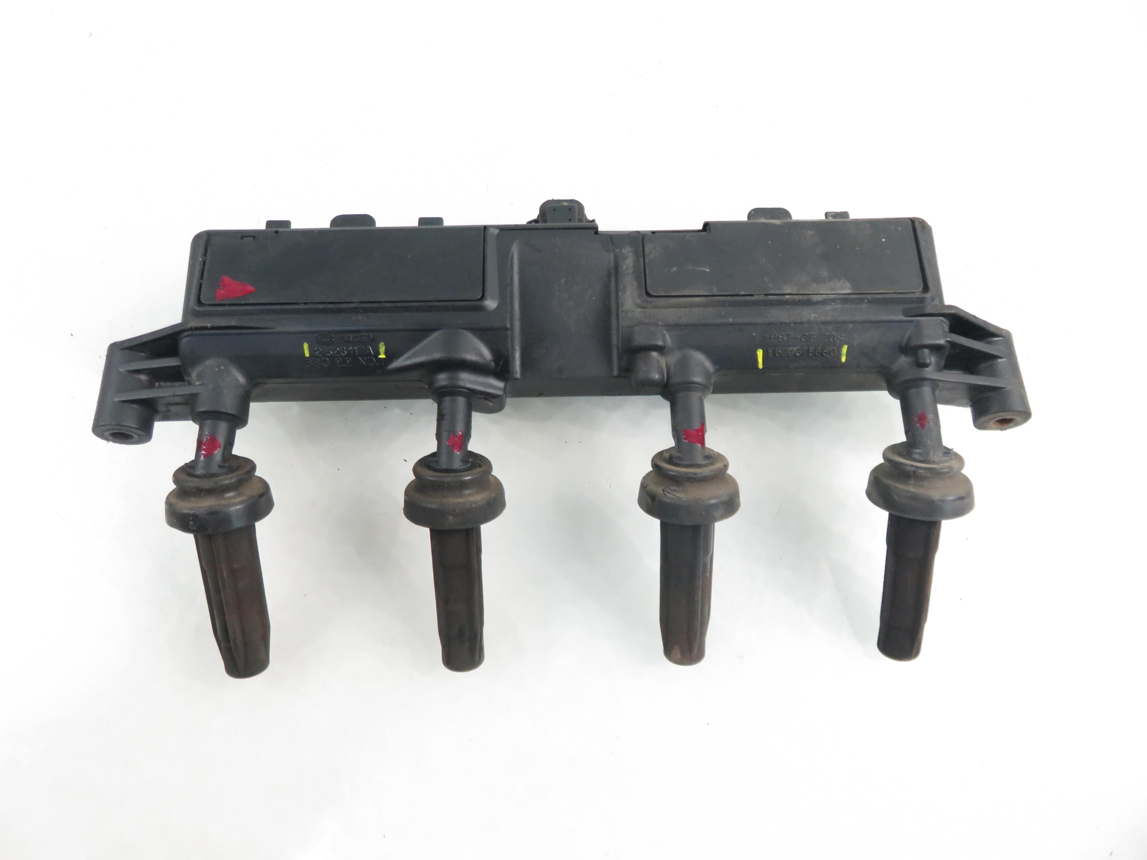 PEUGEOT 206 1 generation (1998-2009) High Voltage Ignition Coil 9624675580, 2526117A 23073419