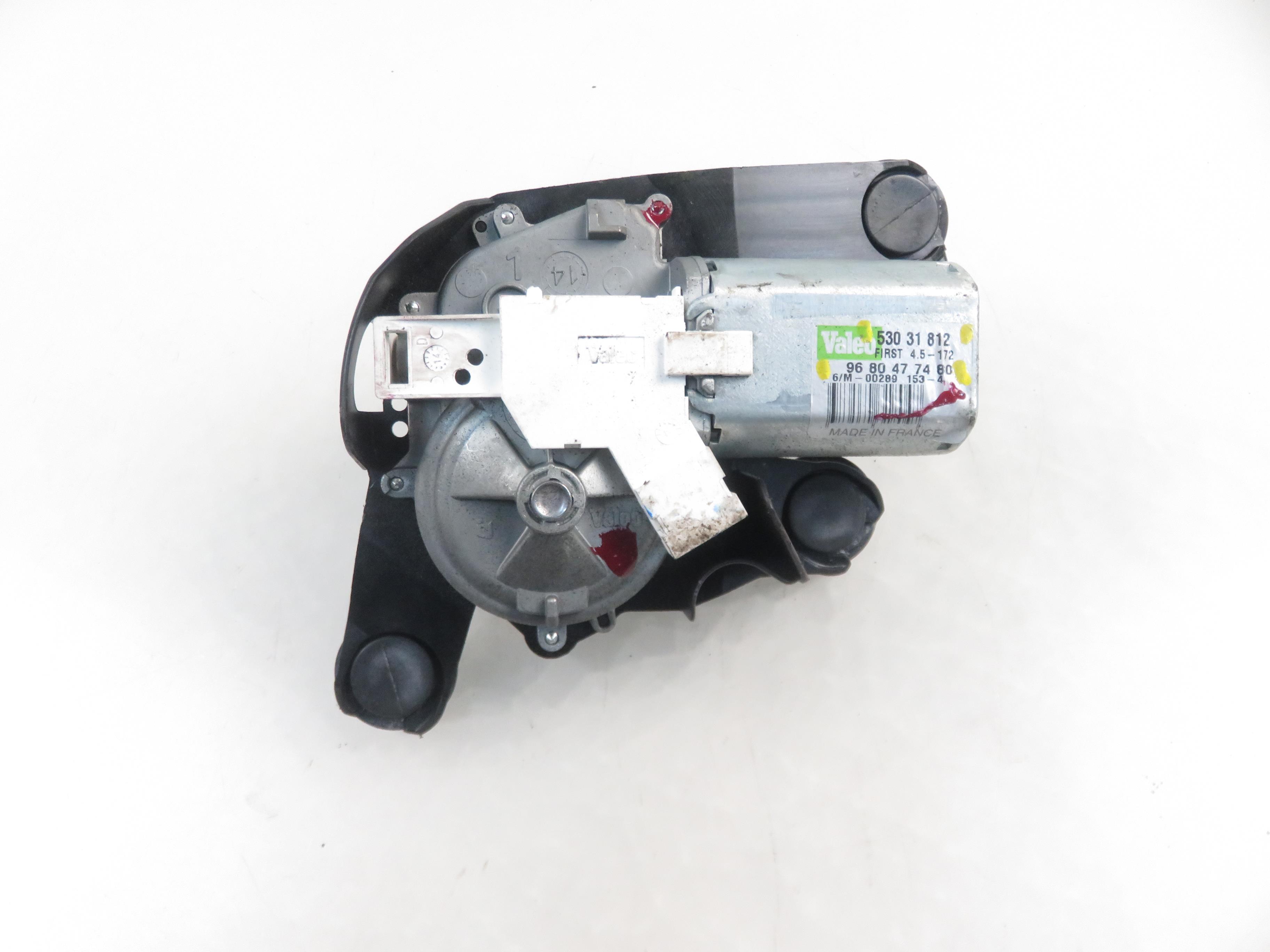 CITROËN C4 2 generation (2010-2024) Tailgate  Window Wiper Motor 9680477480,53031812 23111823