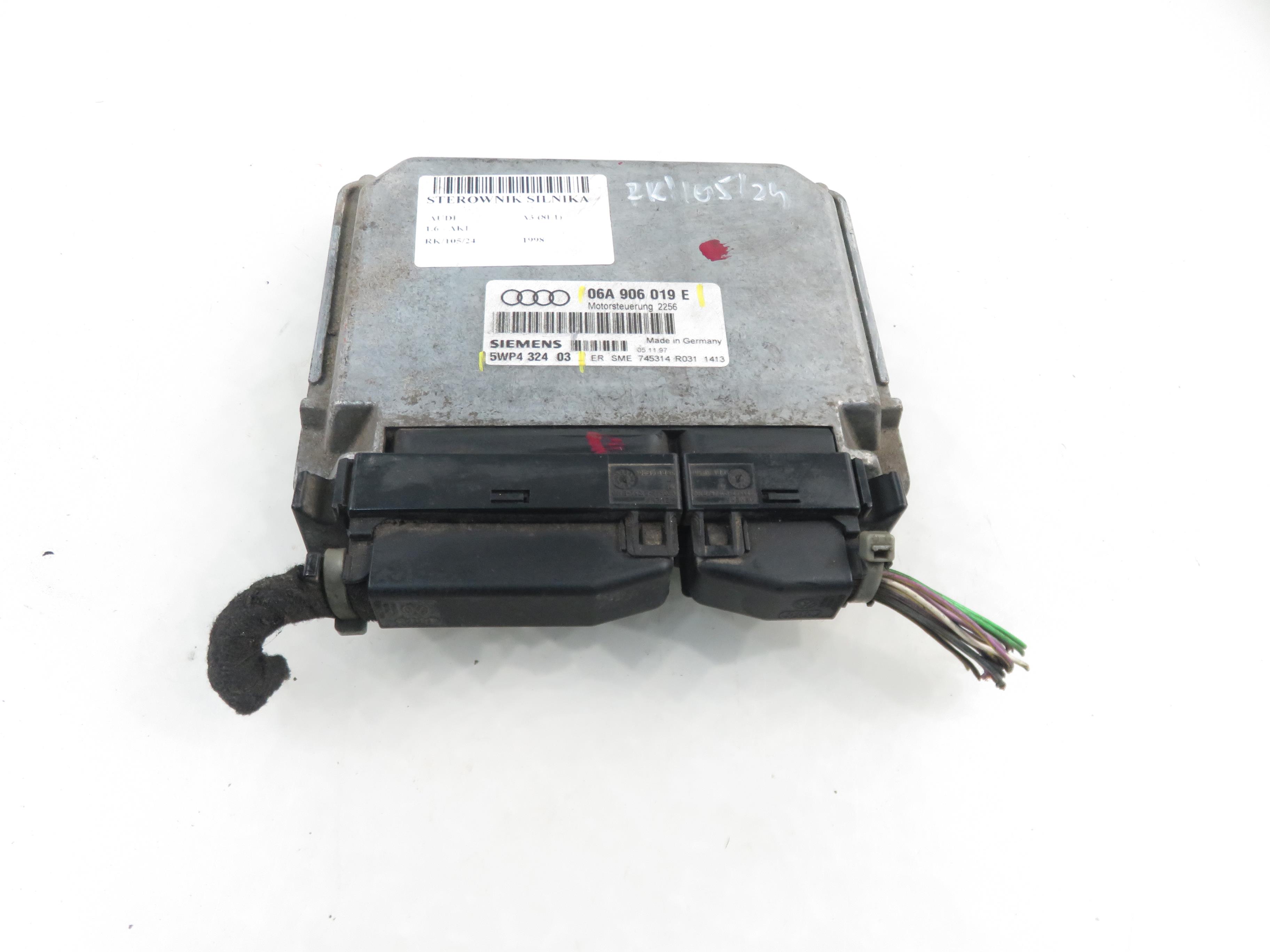 AUDI A3 8L (1996-2003) Control Unit 06A906019E, 5WP432403 23316922