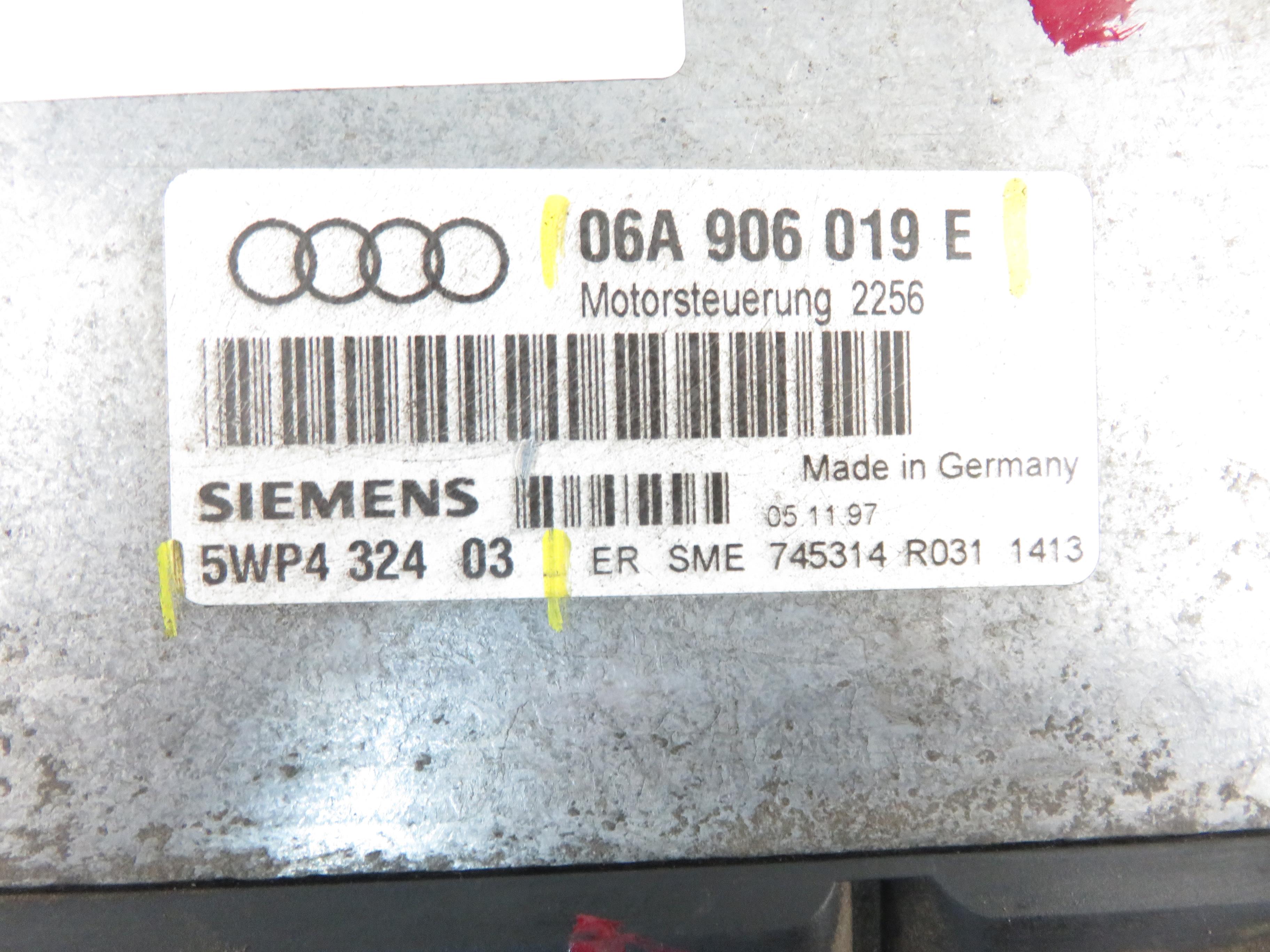 AUDI A3 8L (1996-2003) Control Unit 06A906019E, 5WP432403 23316922